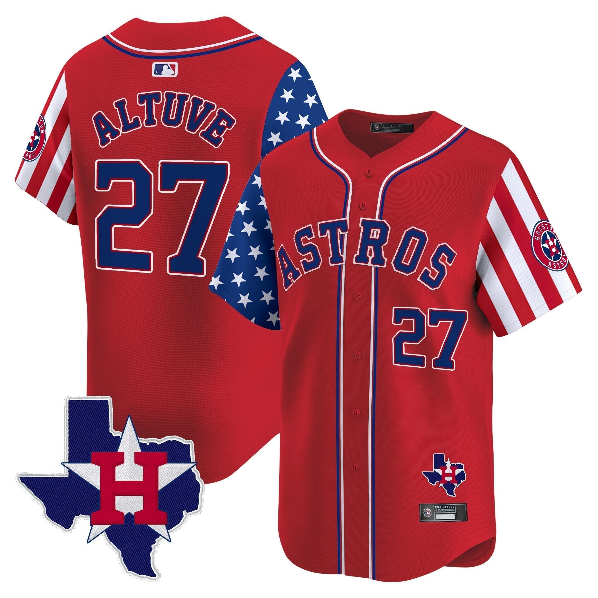 HOU 2025 Independence Day Vapor Premier Limited Jersey - Stitched
