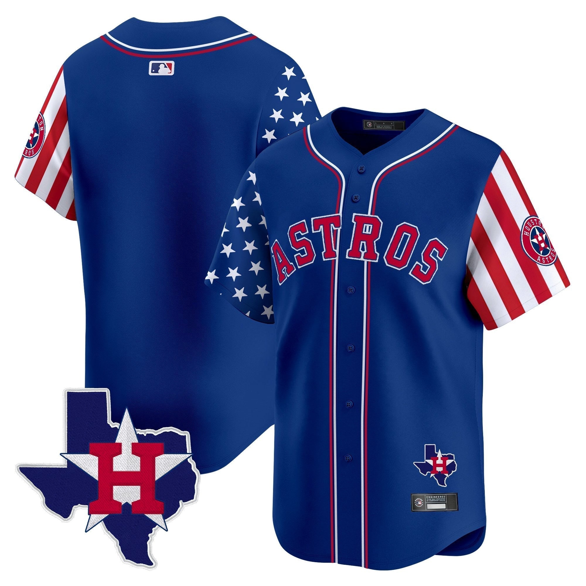 HOU 2025 Independence Day Vapor Premier Limited Jersey - Stitched