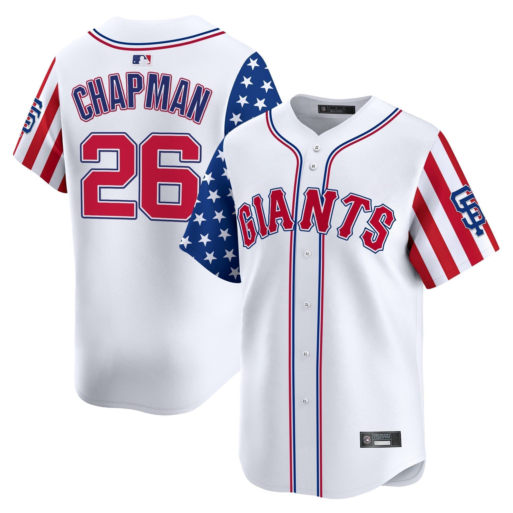 SF 2025 Independence Day Vapor Premier Limited Jersey - Stitched
