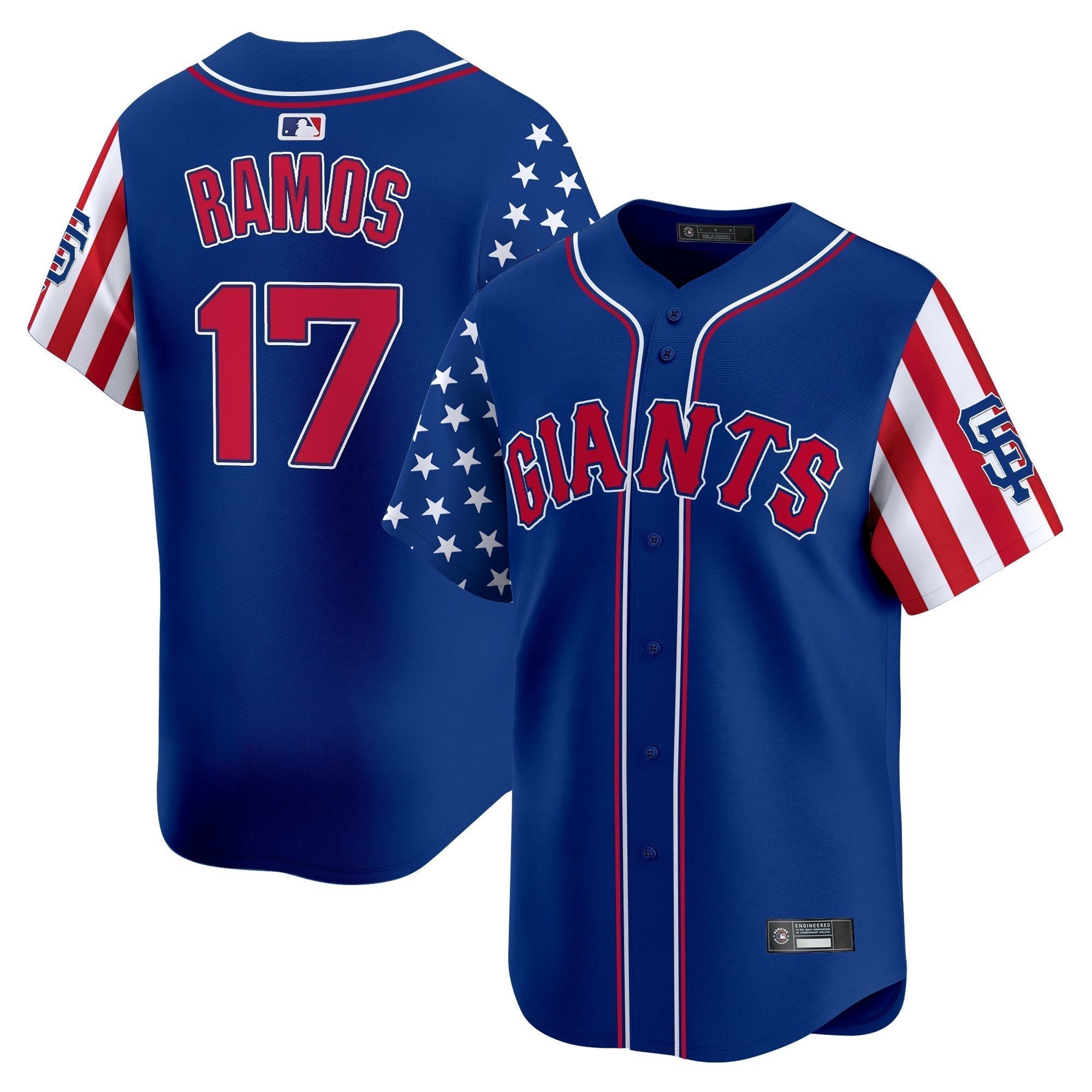 SF 2025 Independence Day Vapor Premier Limited Jersey - Stitched