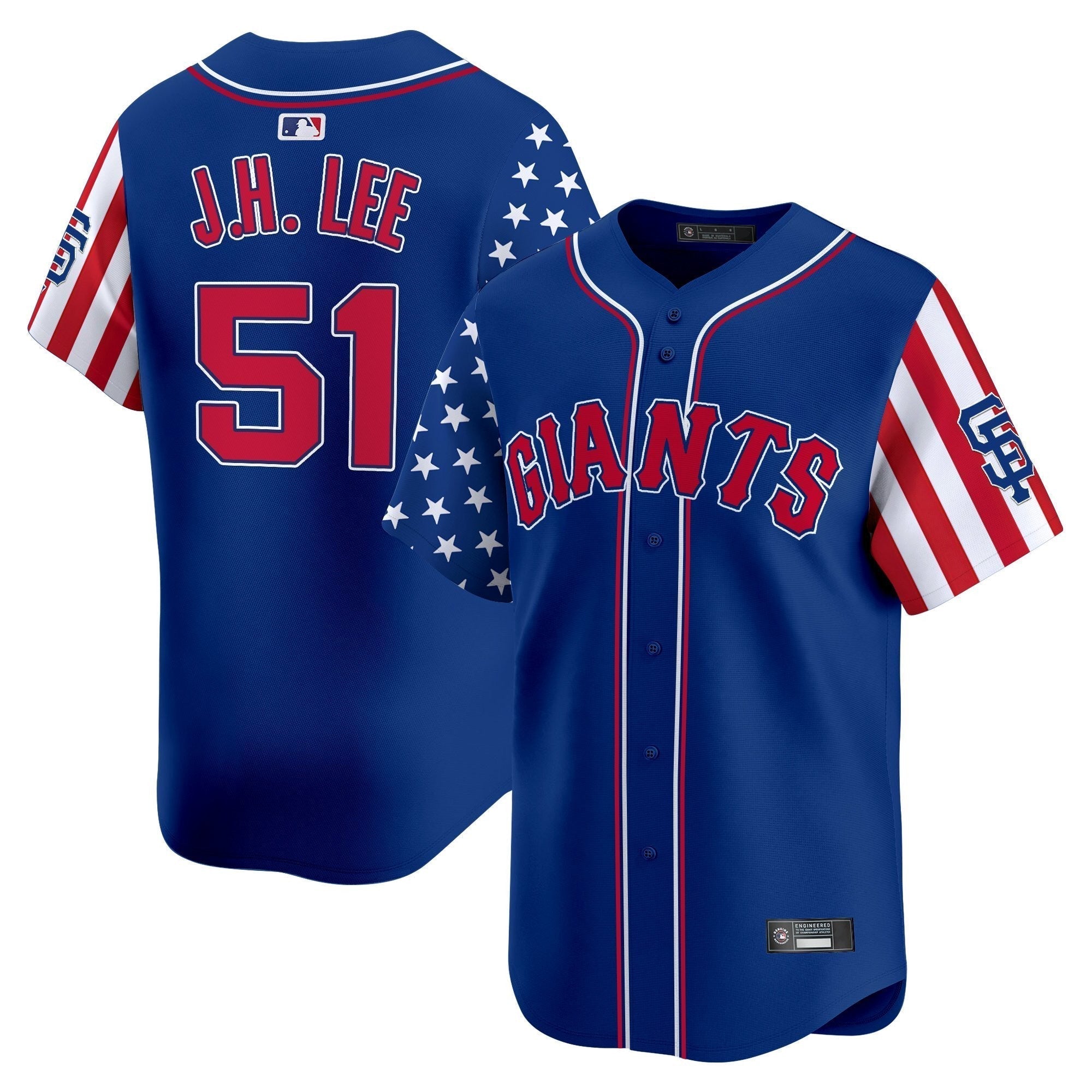 SF 2025 Independence Day Vapor Premier Limited Jersey - Stitched