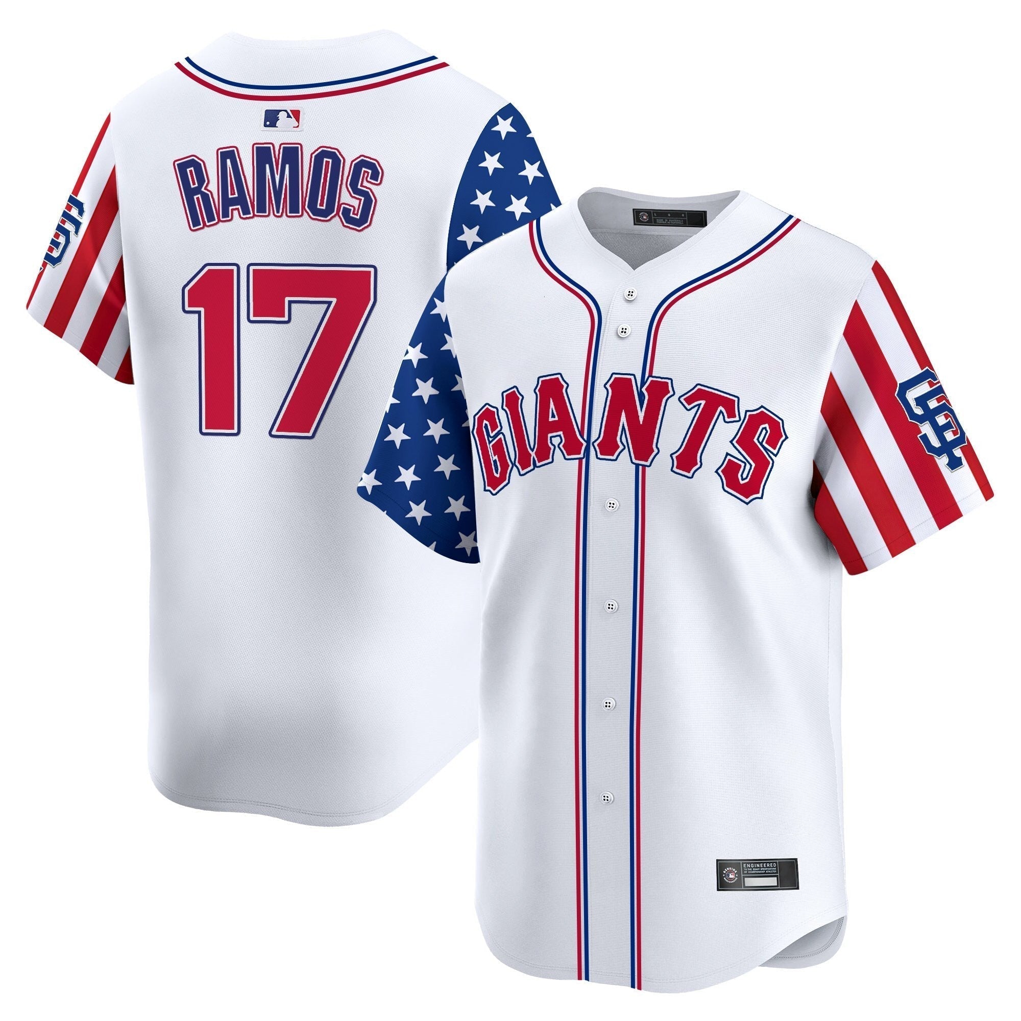 SF 2025 Independence Day Vapor Premier Limited Jersey - Stitched