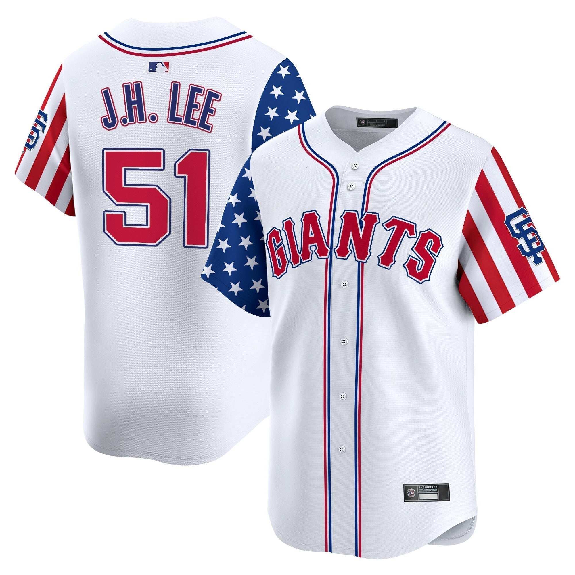 SF 2025 Independence Day Vapor Premier Limited Jersey - Stitched