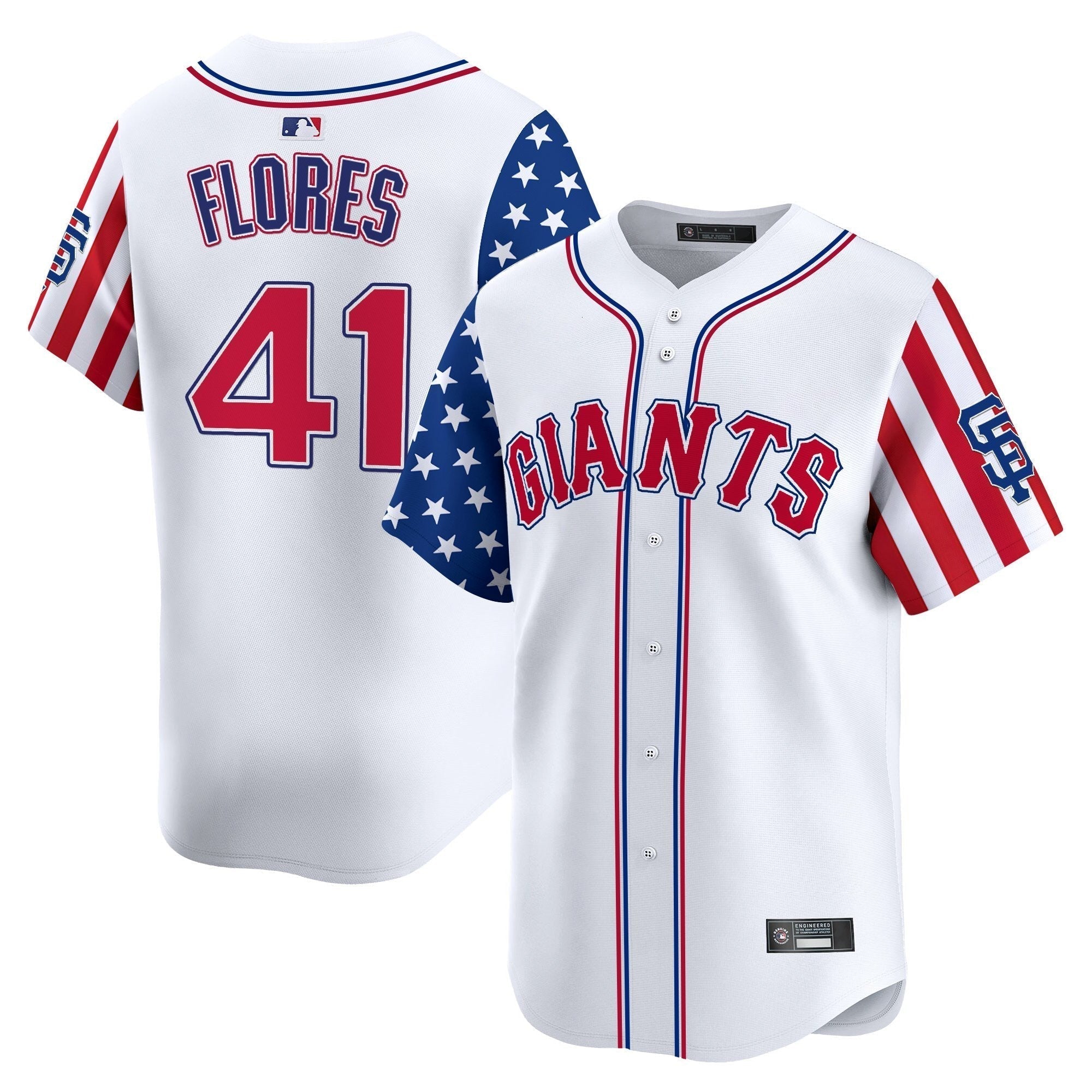 SF 2025 Independence Day Vapor Premier Limited Jersey - Stitched