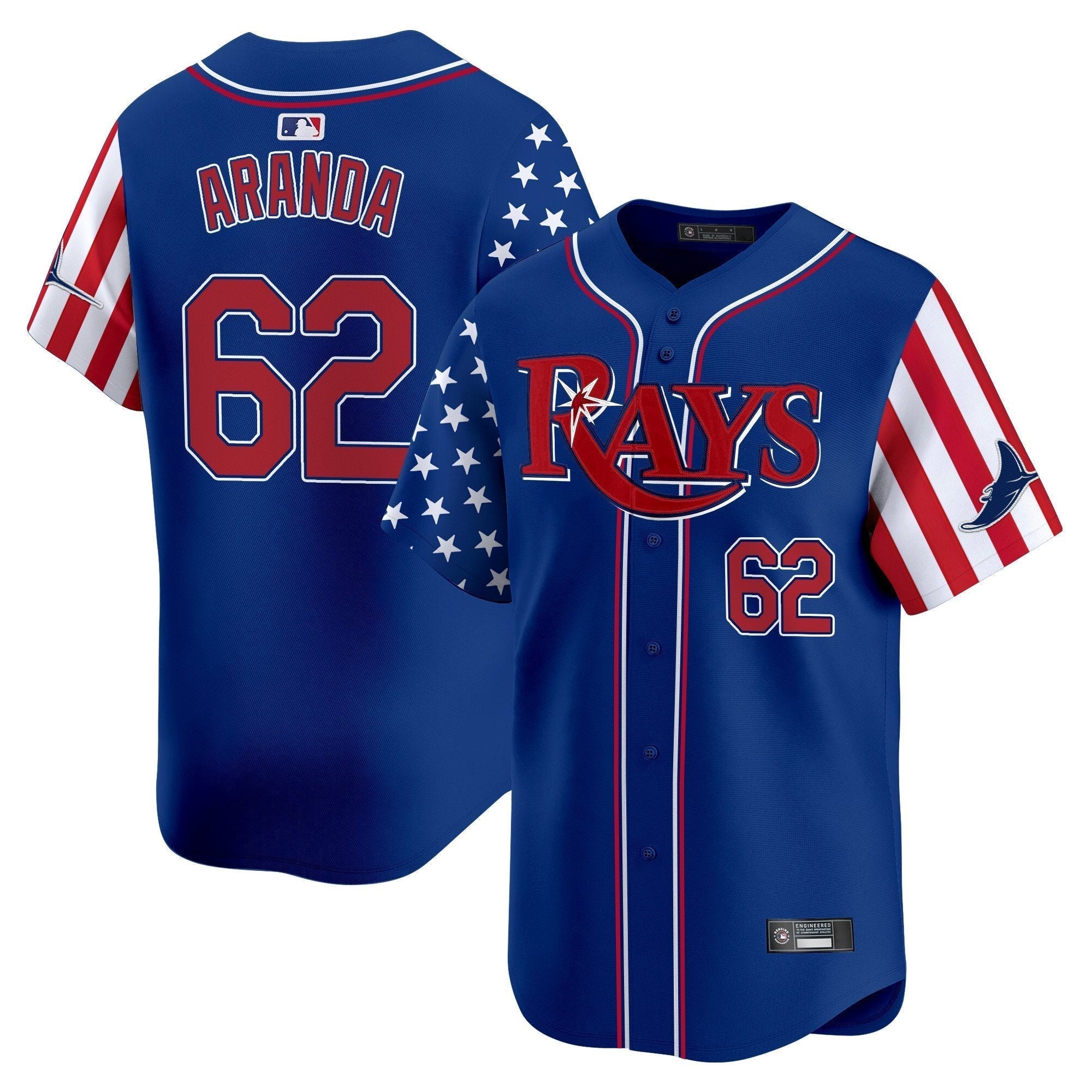 TB 2025 Independence Day Vapor Premier Limited Jersey - Stitched