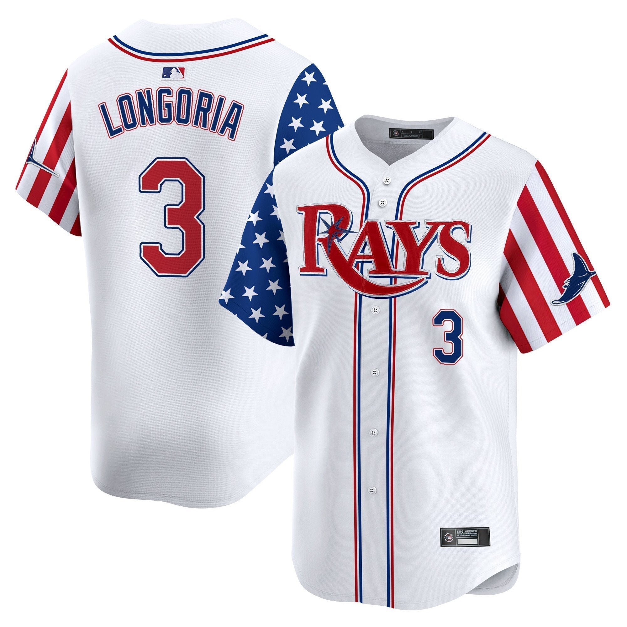 TB 2025 Independence Day Vapor Premier Limited Jersey - Stitched