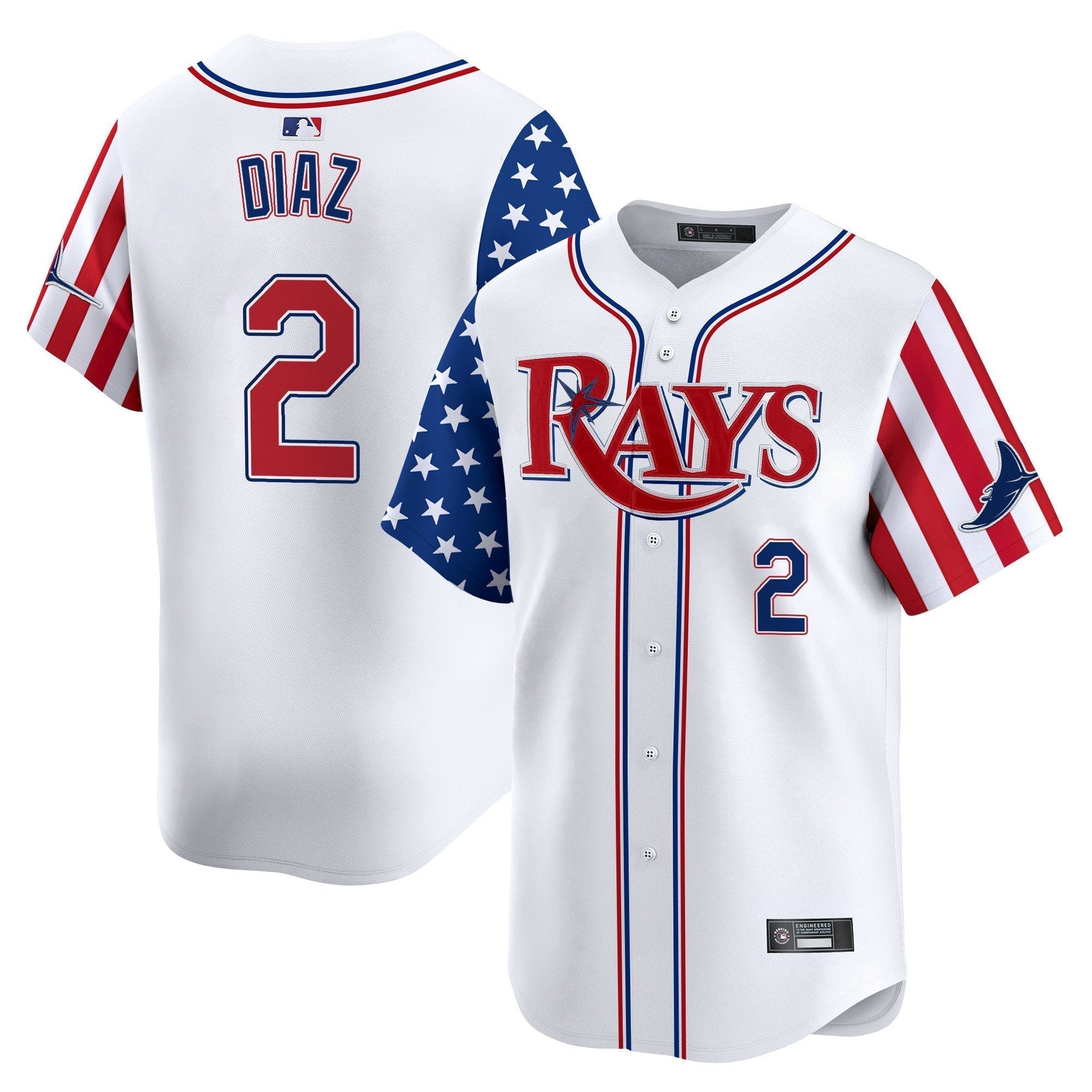 TB 2025 Independence Day Vapor Premier Limited Jersey - Stitched