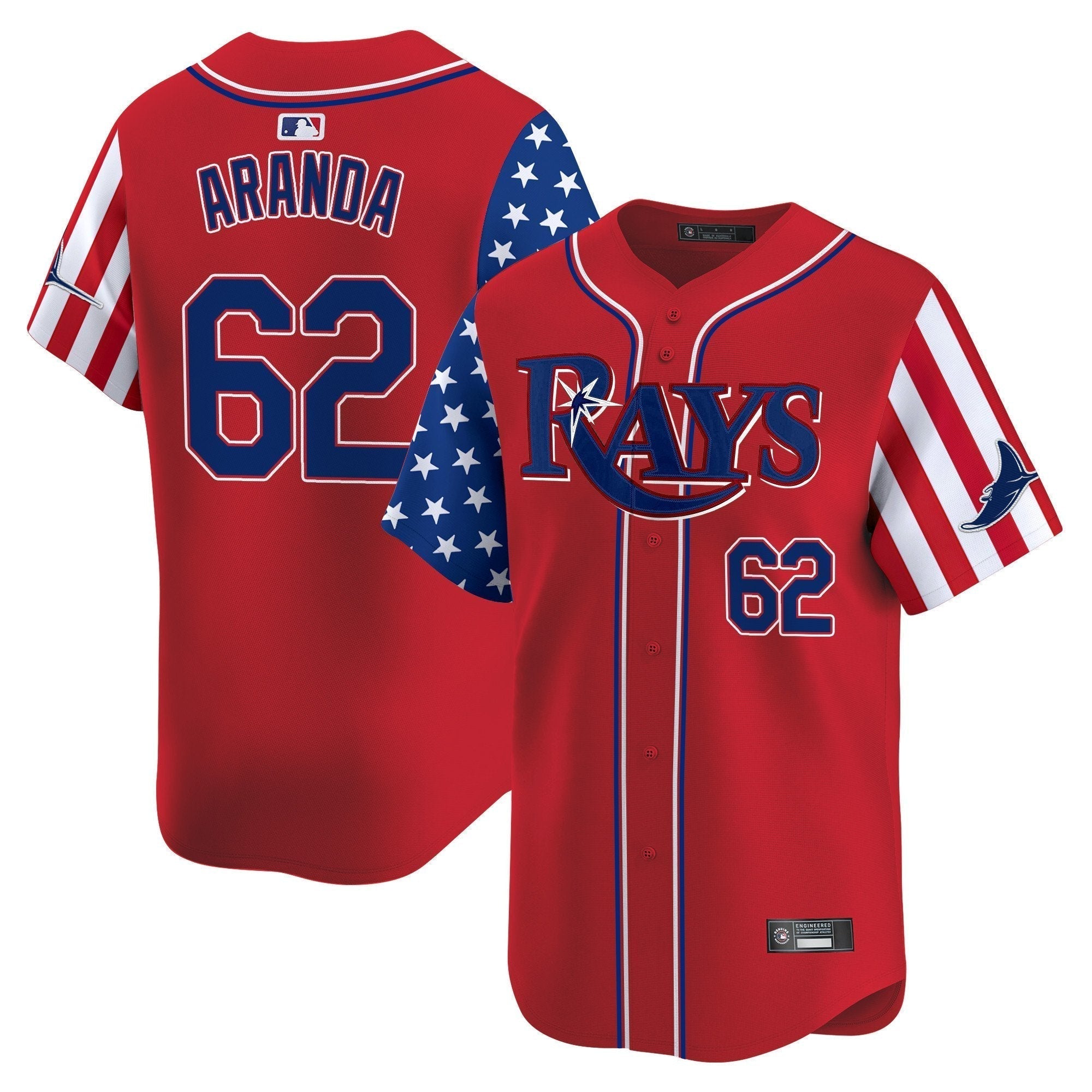 TB 2025 Independence Day Vapor Premier Limited Jersey - Stitched