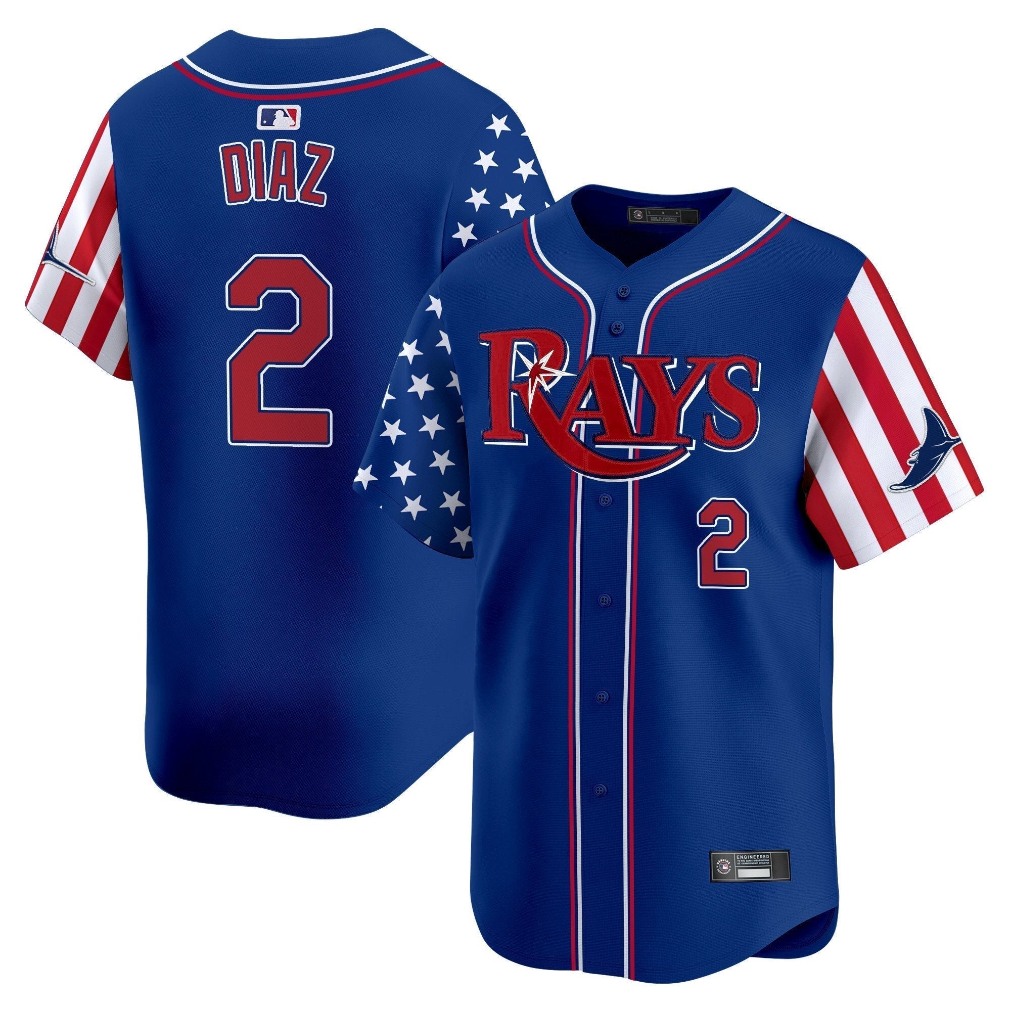 TB 2025 Independence Day Vapor Premier Limited Jersey - Stitched