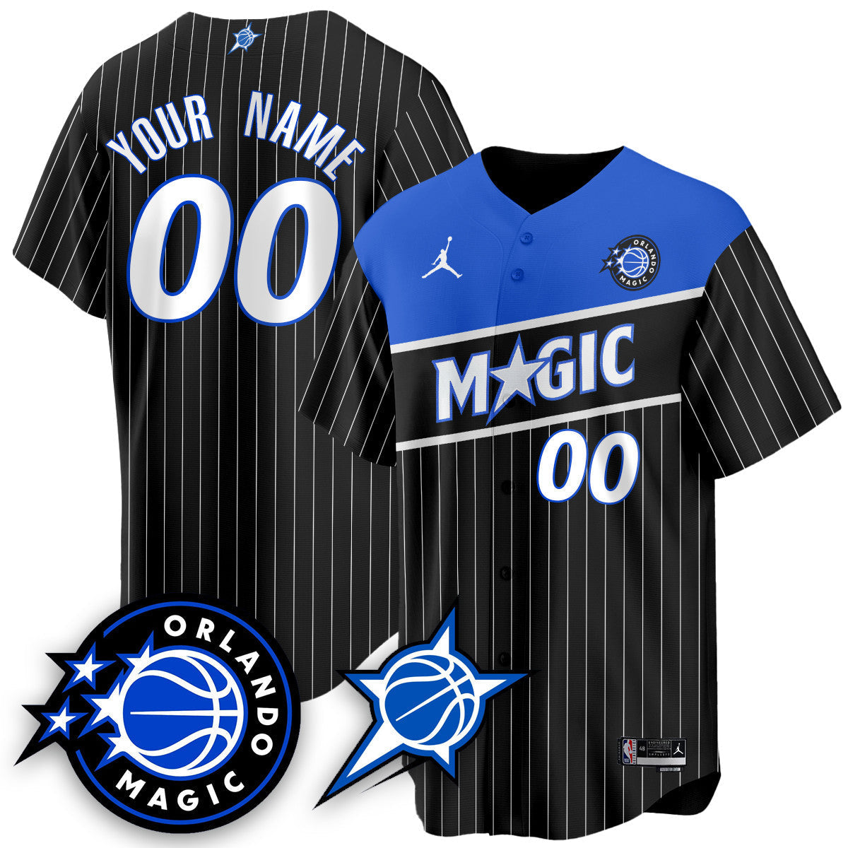 ORL New Generation of Magic Baseball Jersey - Stitched