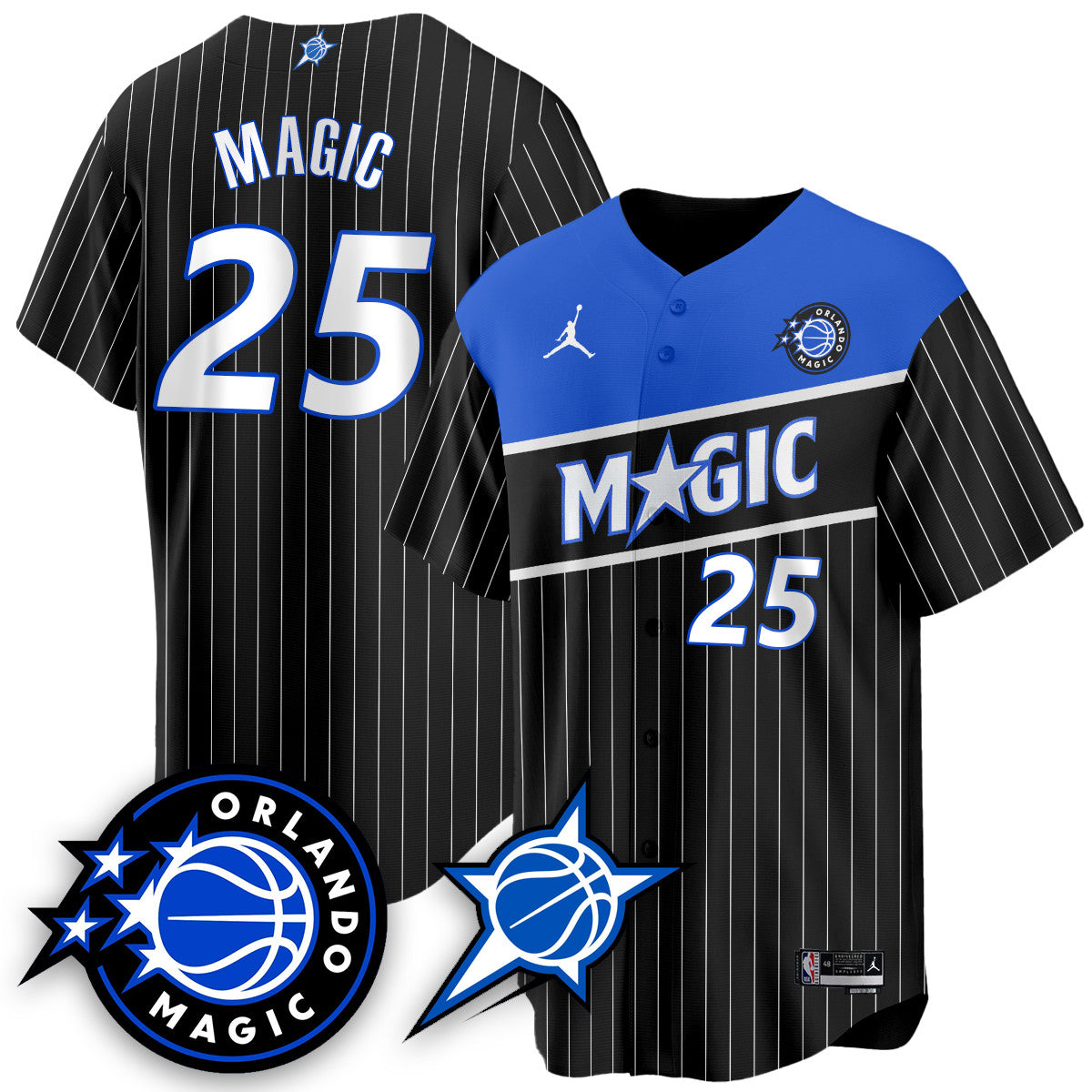 ORL New Generation of Magic Baseball Jersey - Stitched