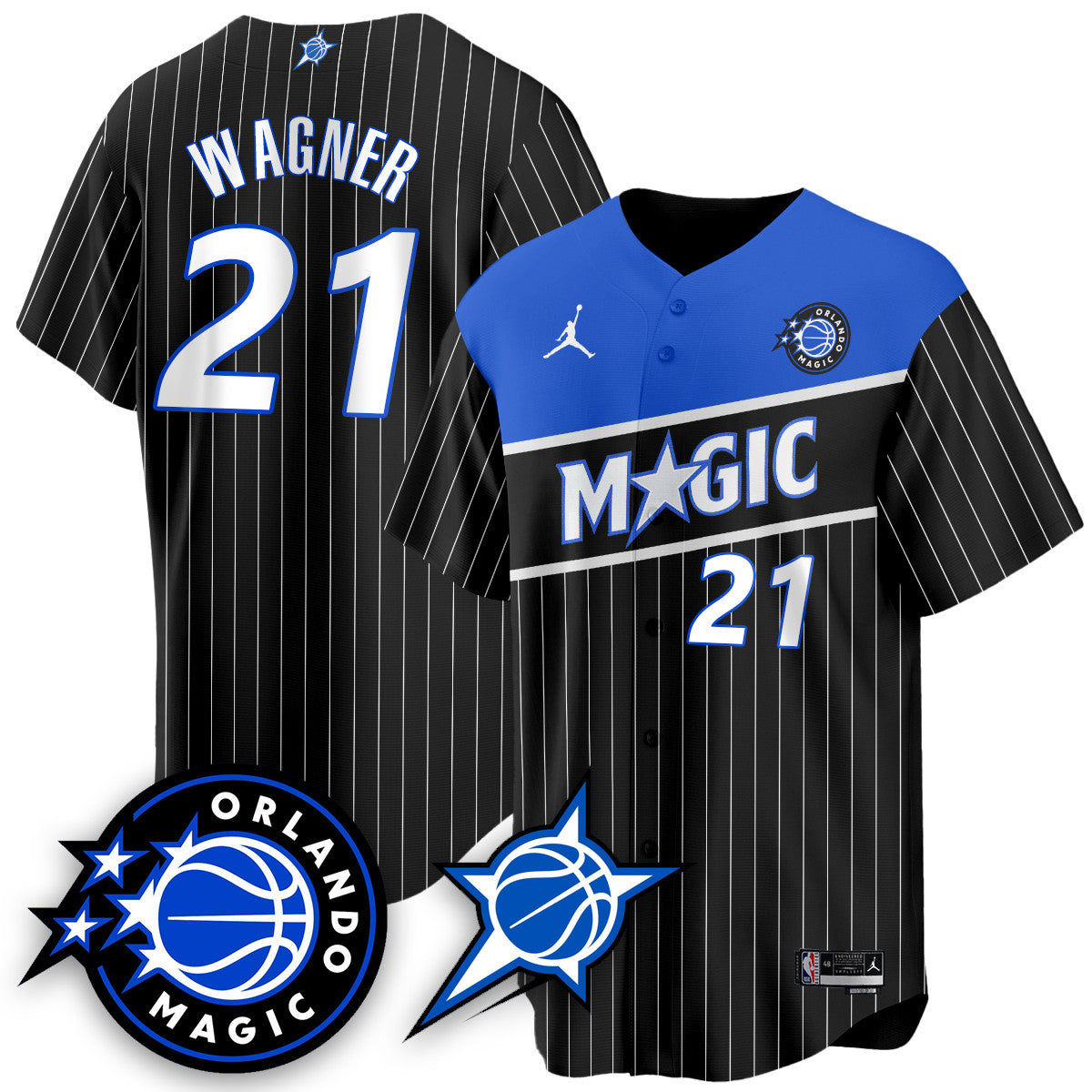 ORL New Generation of Magic Baseball Jersey - Stitched