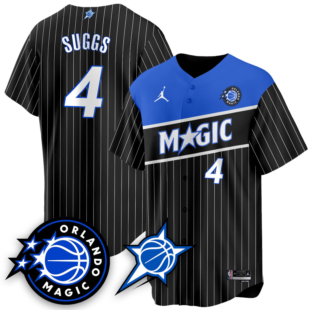 ORL New Generation of Magic Baseball Jersey - Stitched