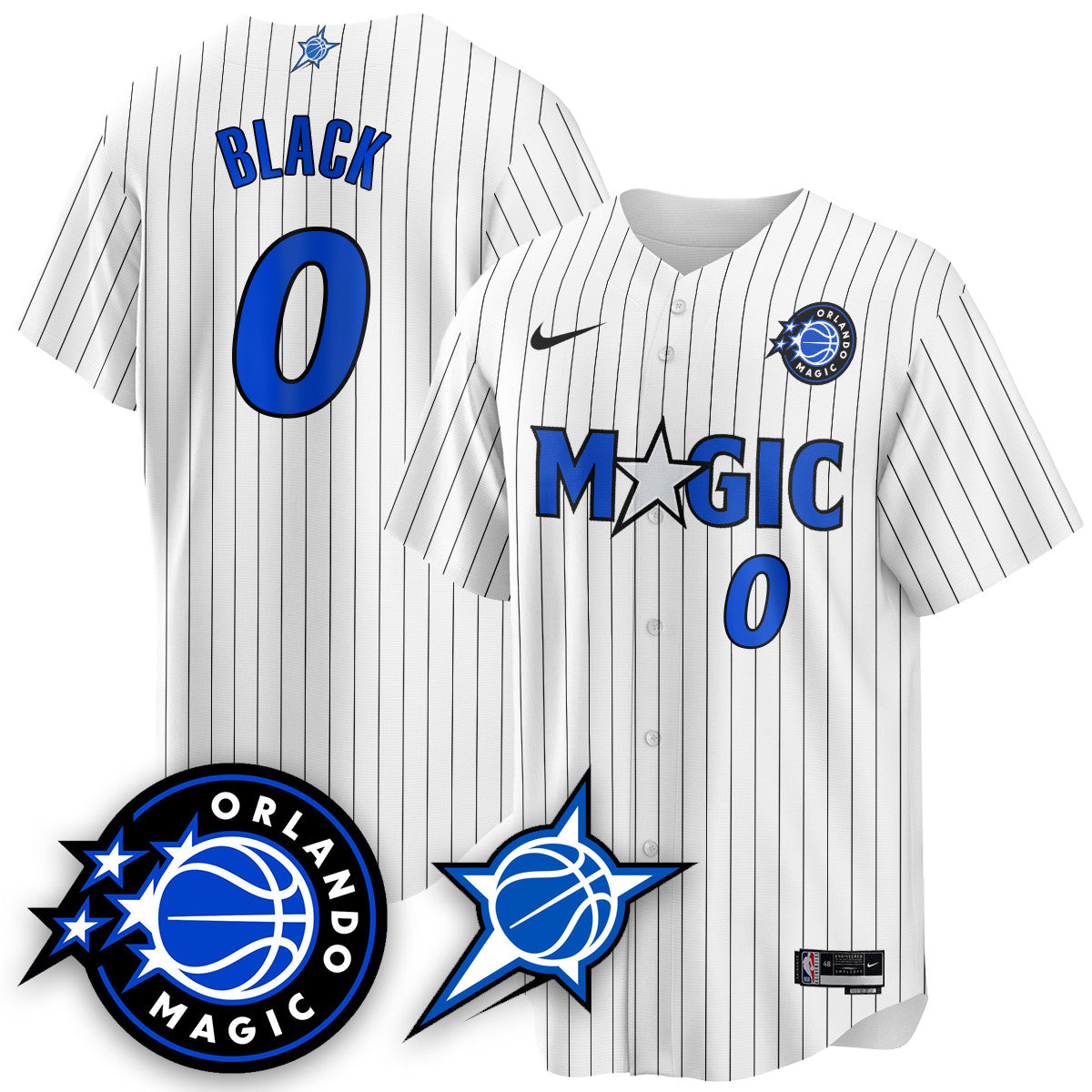 ORL New Generation of Magic Baseball Jersey - Stitched