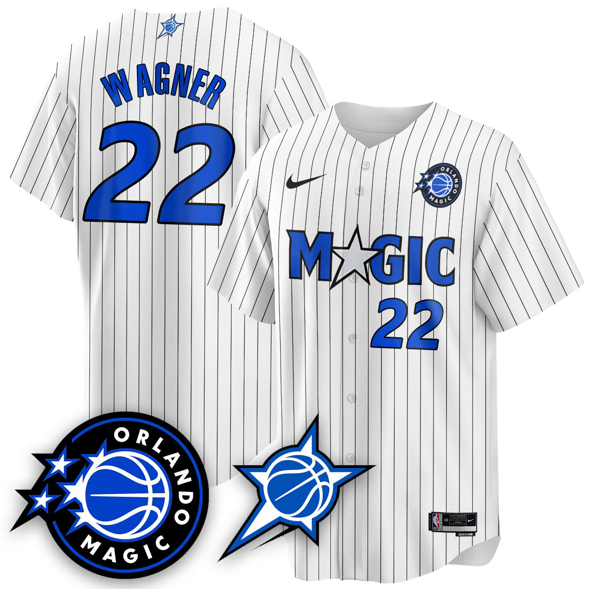 ORL New Generation of Magic Baseball Jersey - Stitched