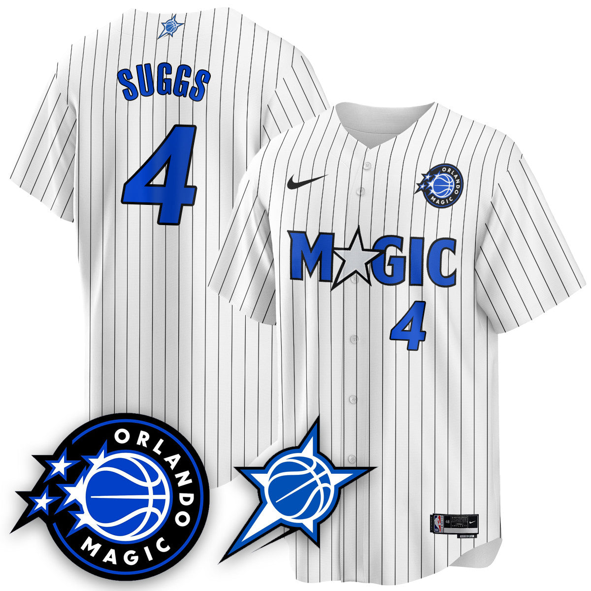 ORL New Generation of Magic Baseball Jersey - Stitched