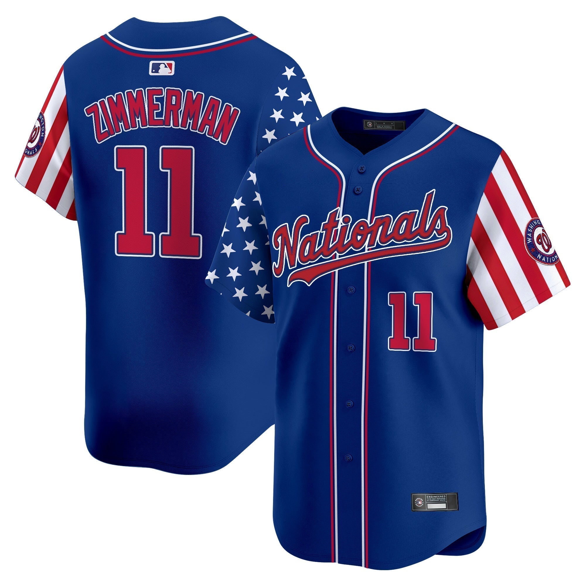 WSH 2025 Independence Day Vapor Premier Limited Jersey - Stitched