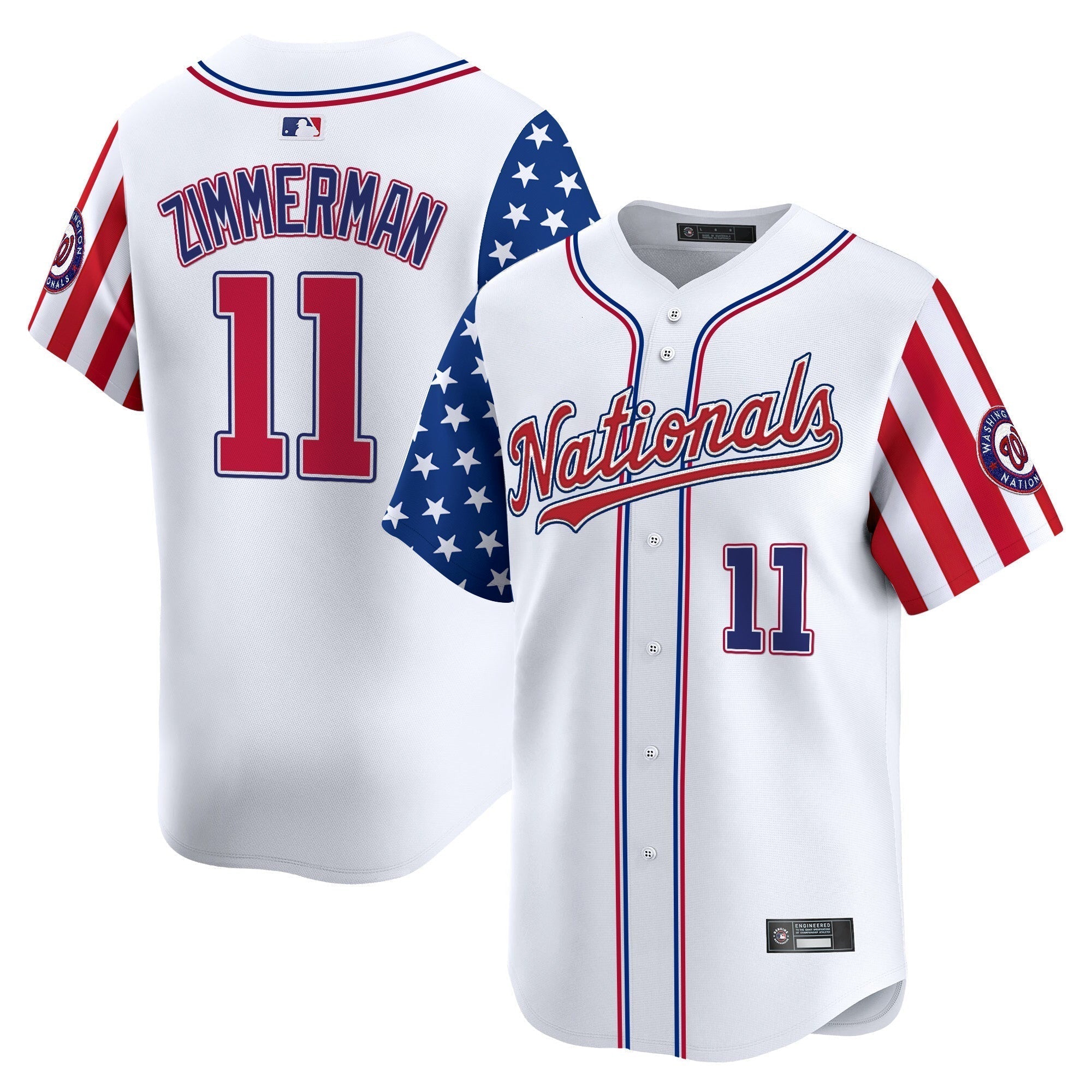 WSH 2025 Independence Day Vapor Premier Limited Jersey - Stitched