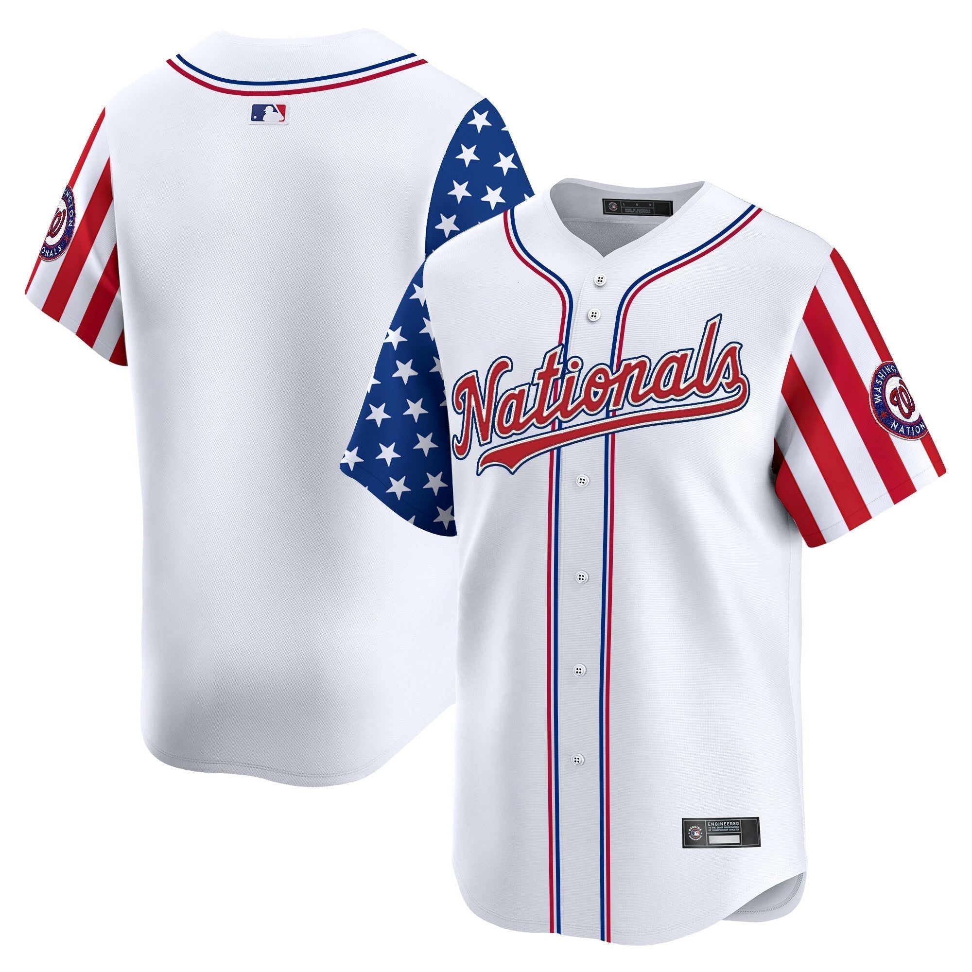 WSH 2025 Independence Day Vapor Premier Limited Jersey - Stitched