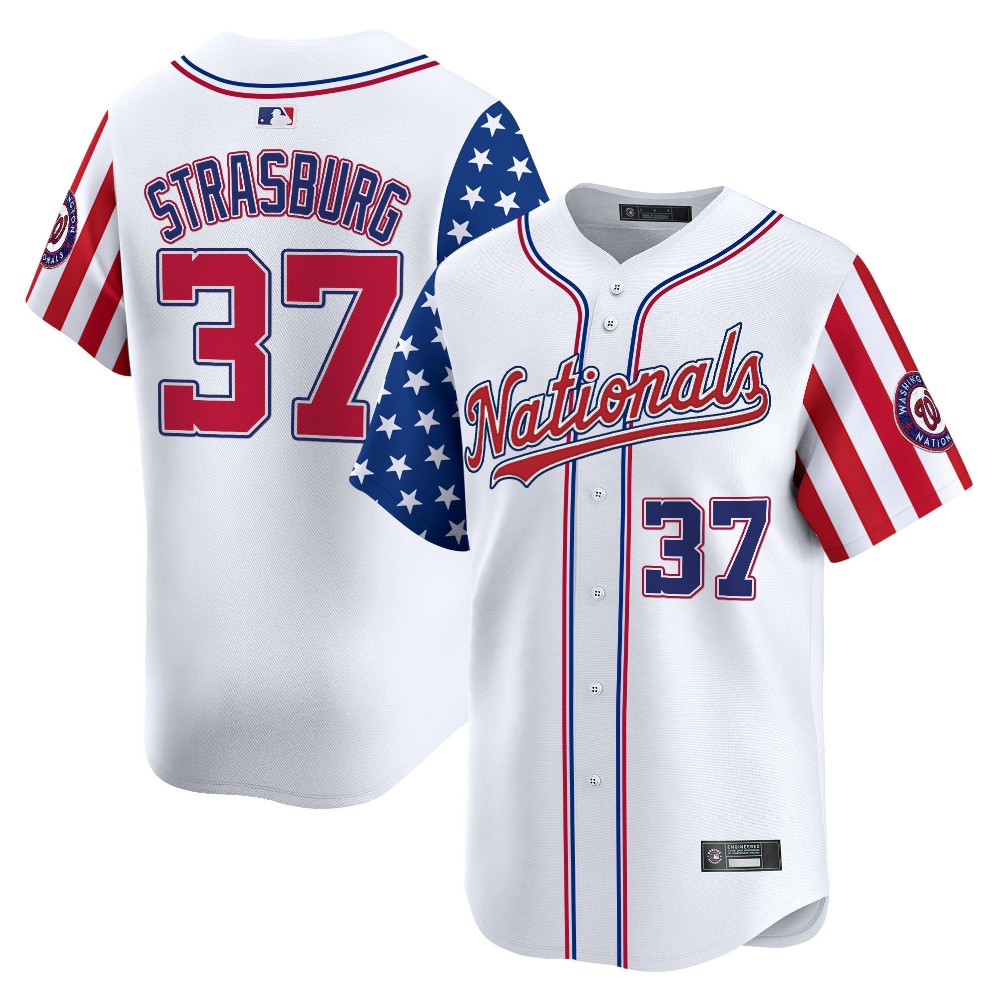 WSH 2025 Independence Day Vapor Premier Limited Jersey - Stitched