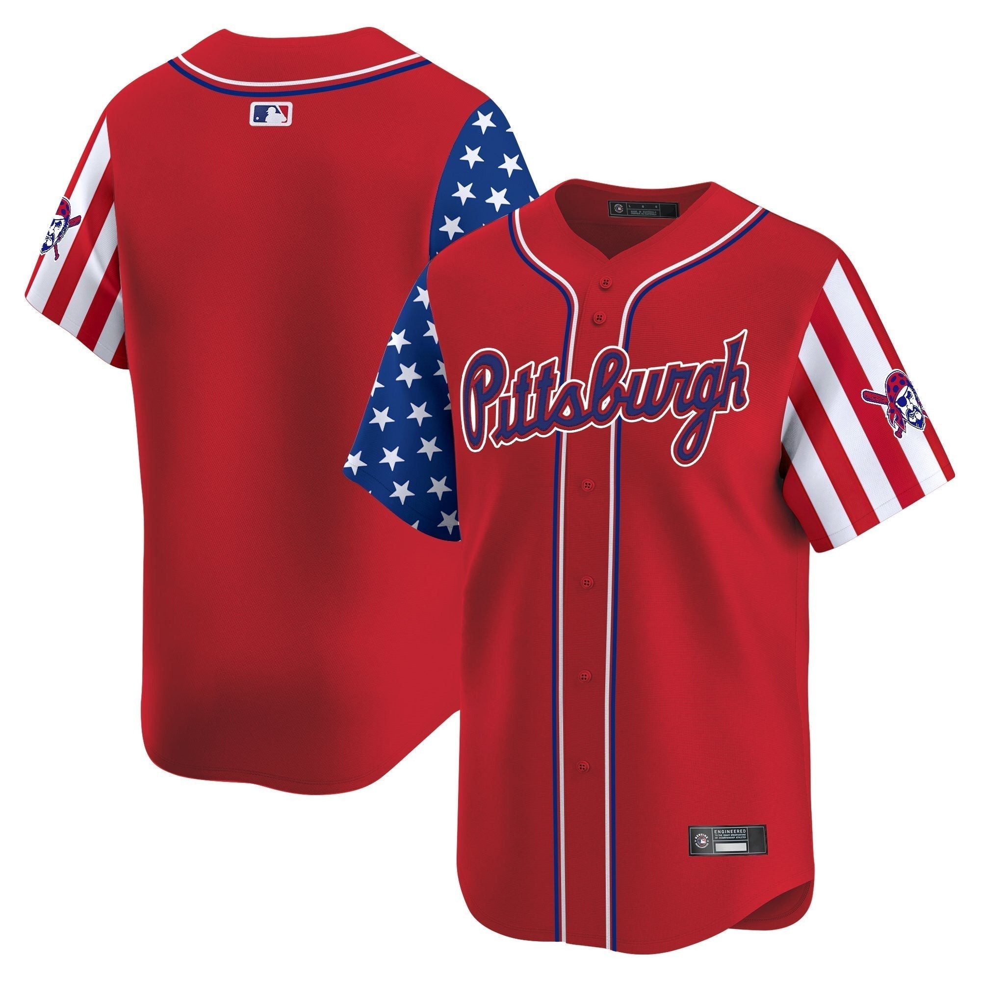 PIT 2025 Independence Day Vapor Premier Limited Jersey - Stitched