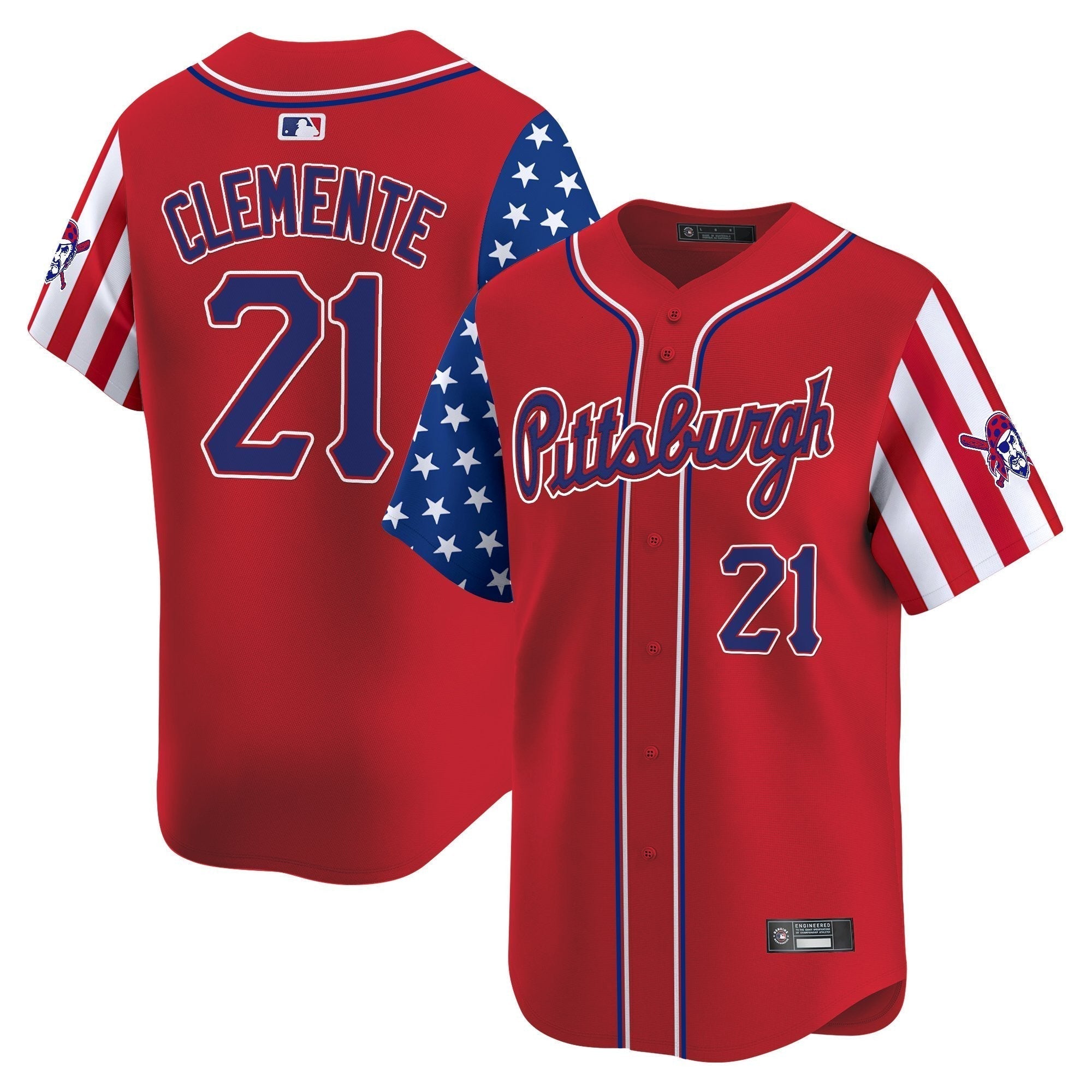 PIT 2025 Independence Day Vapor Premier Limited Jersey - Stitched