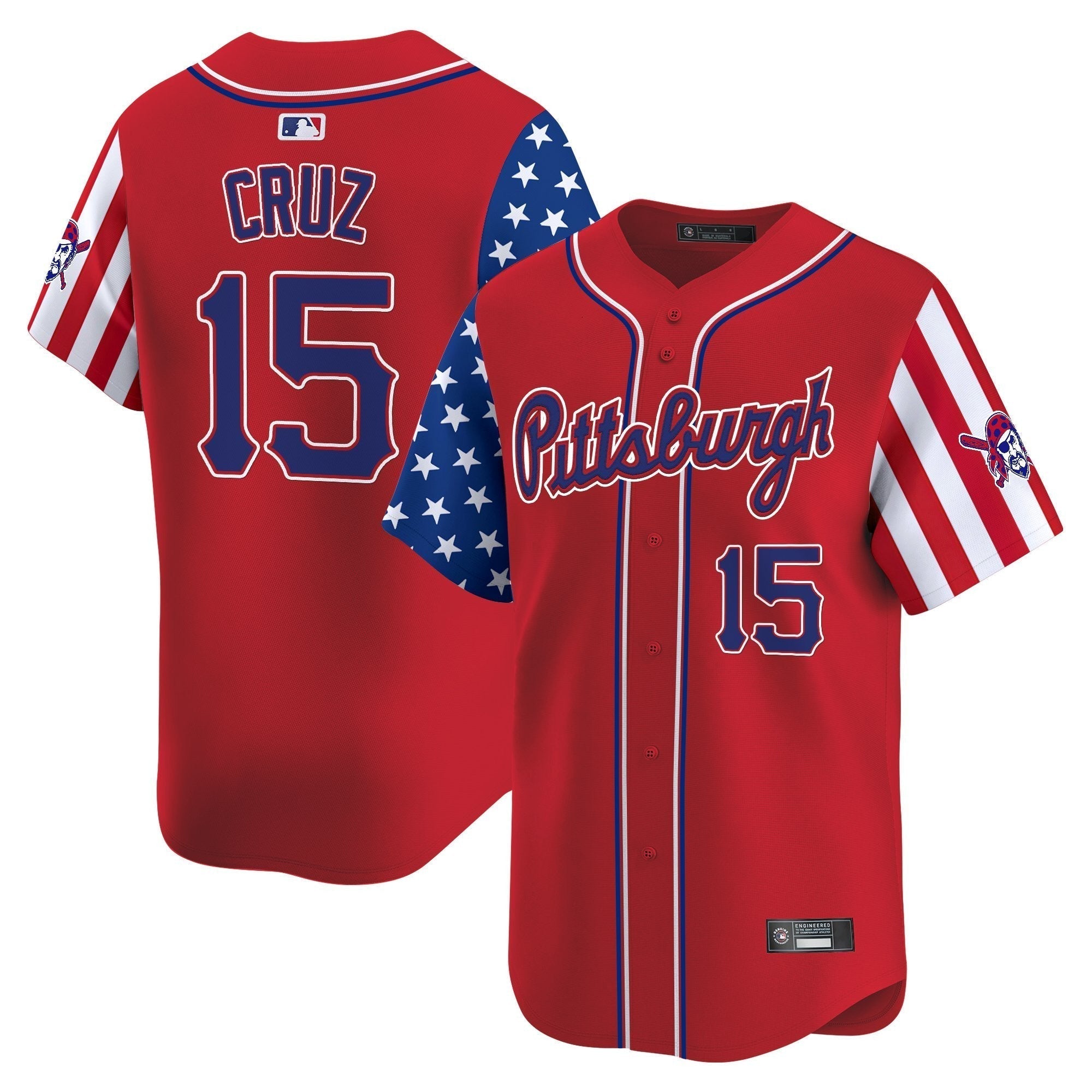 PIT 2025 Independence Day Vapor Premier Limited Jersey - Stitched