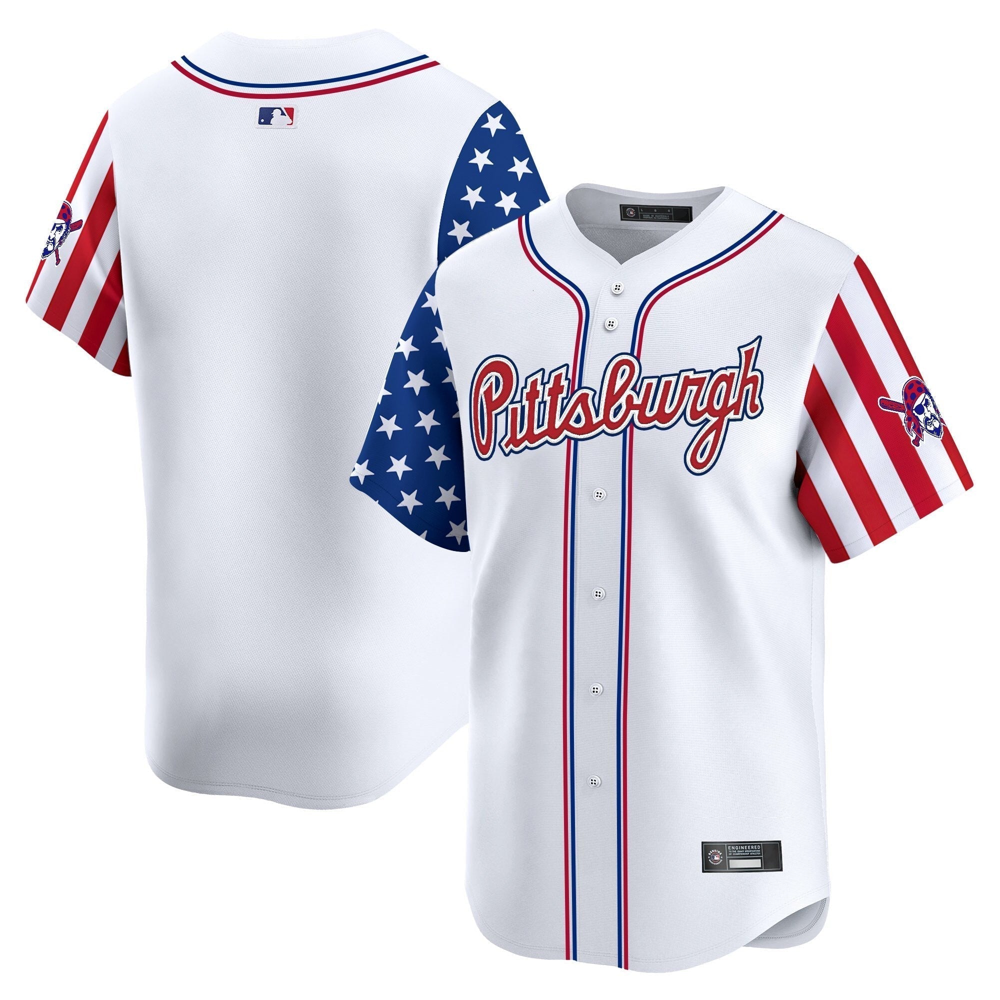 PIT 2025 Independence Day Vapor Premier Limited Jersey - Stitched