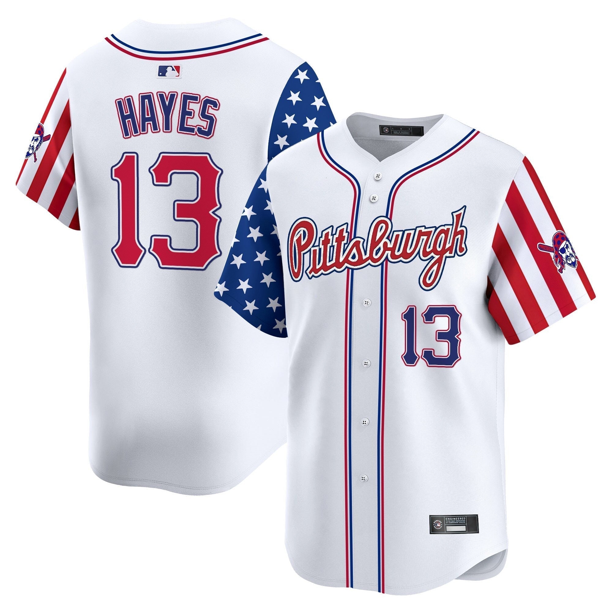 PIT 2025 Independence Day Vapor Premier Limited Jersey - Stitched