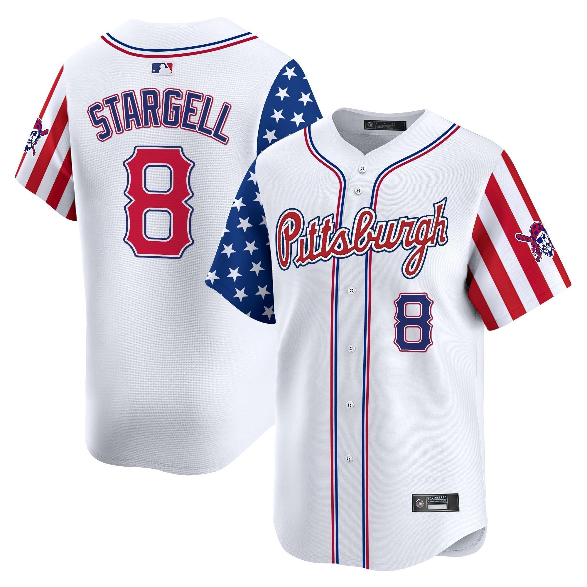 PIT 2025 Independence Day Vapor Premier Limited Jersey - Stitched