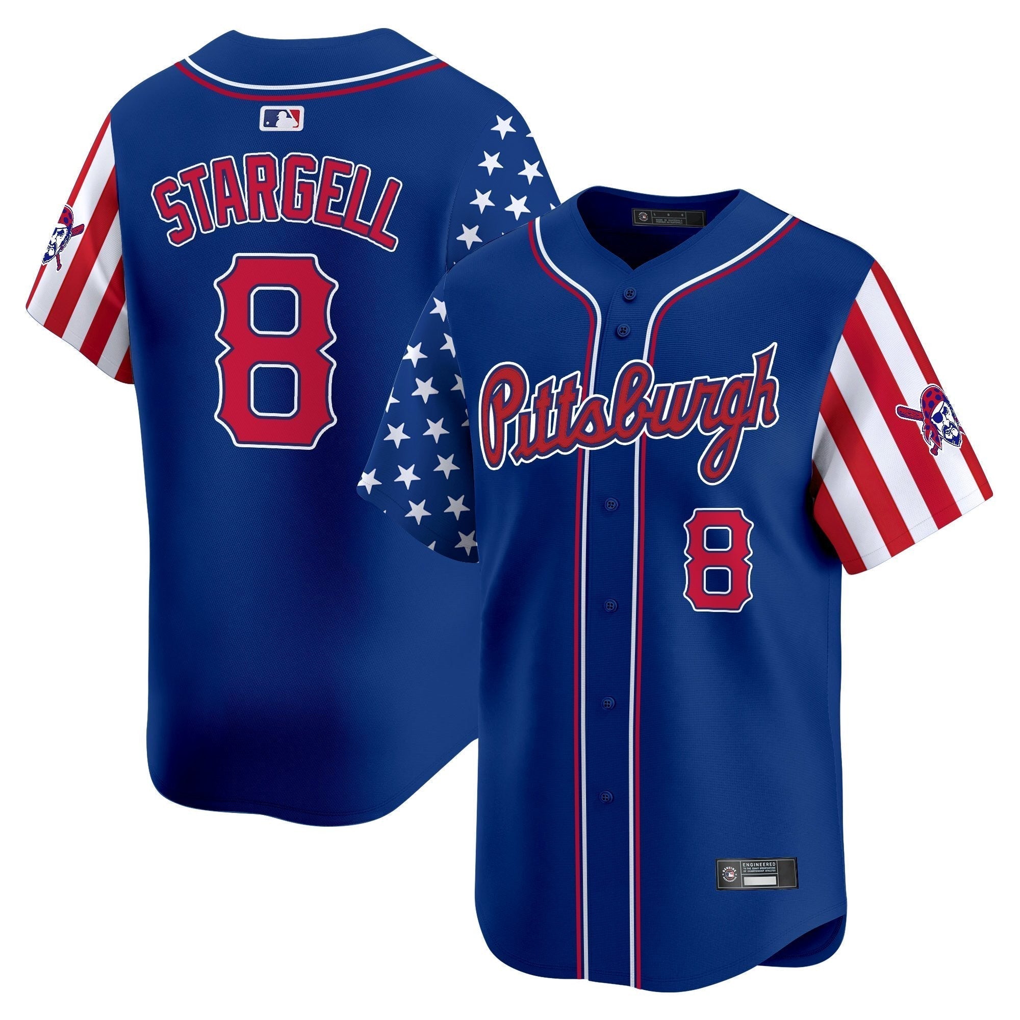 PIT 2025 Independence Day Vapor Premier Limited Jersey - Stitched