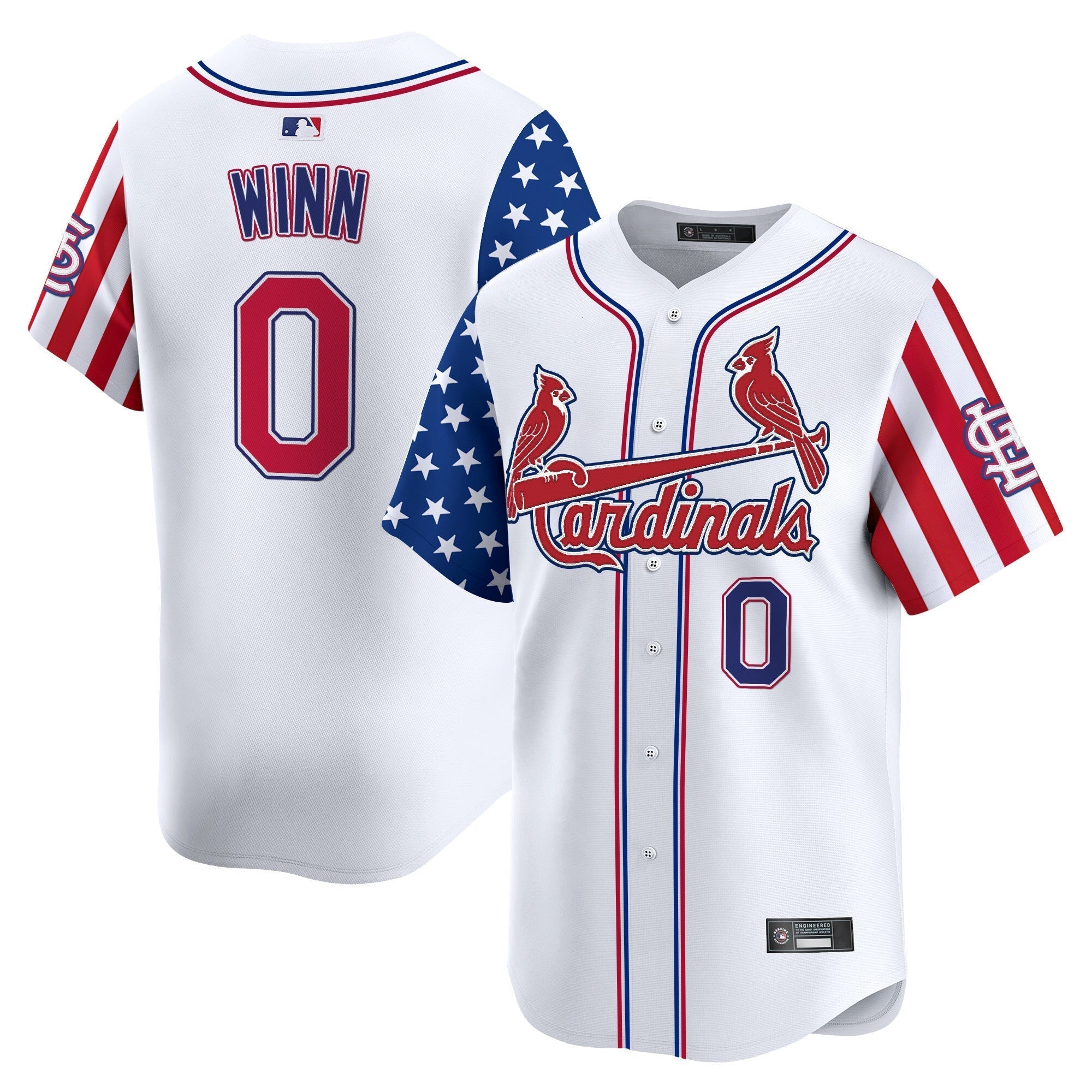 STL 2025 Independence Day Vapor Premier Limited Jersey V2 - Stitched