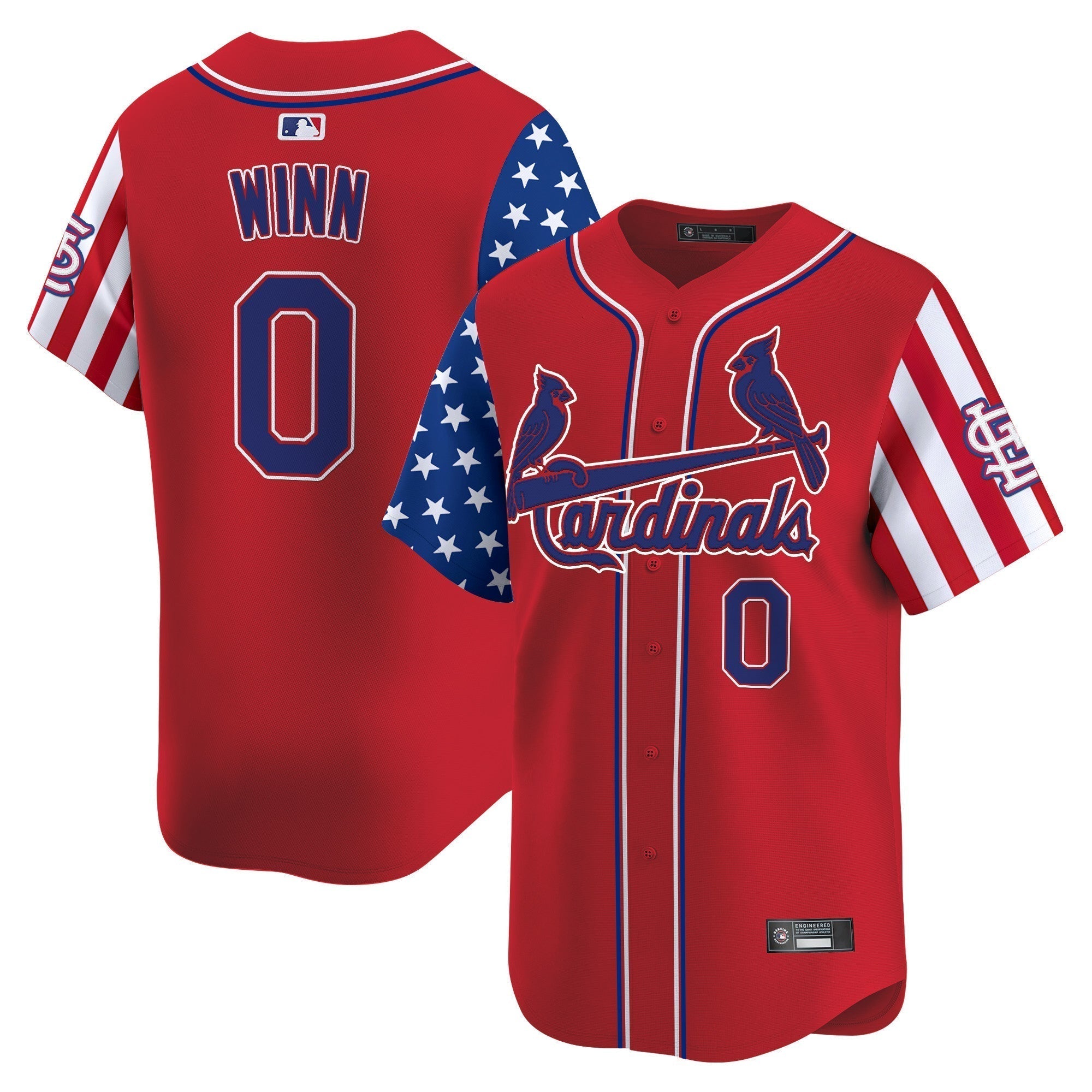 STL 2025 Independence Day Vapor Premier Limited Jersey V2 - Stitched