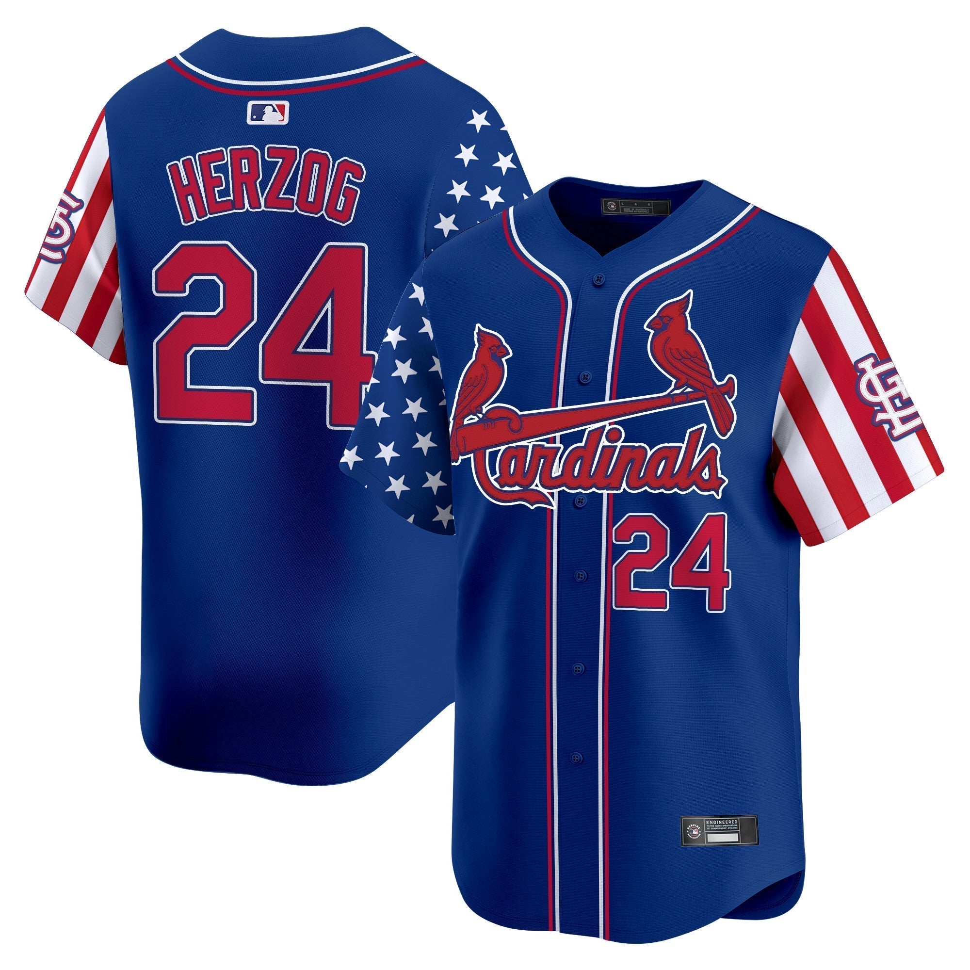 STL 2025 Independence Day Vapor Premier Limited Jersey V2 - Stitched