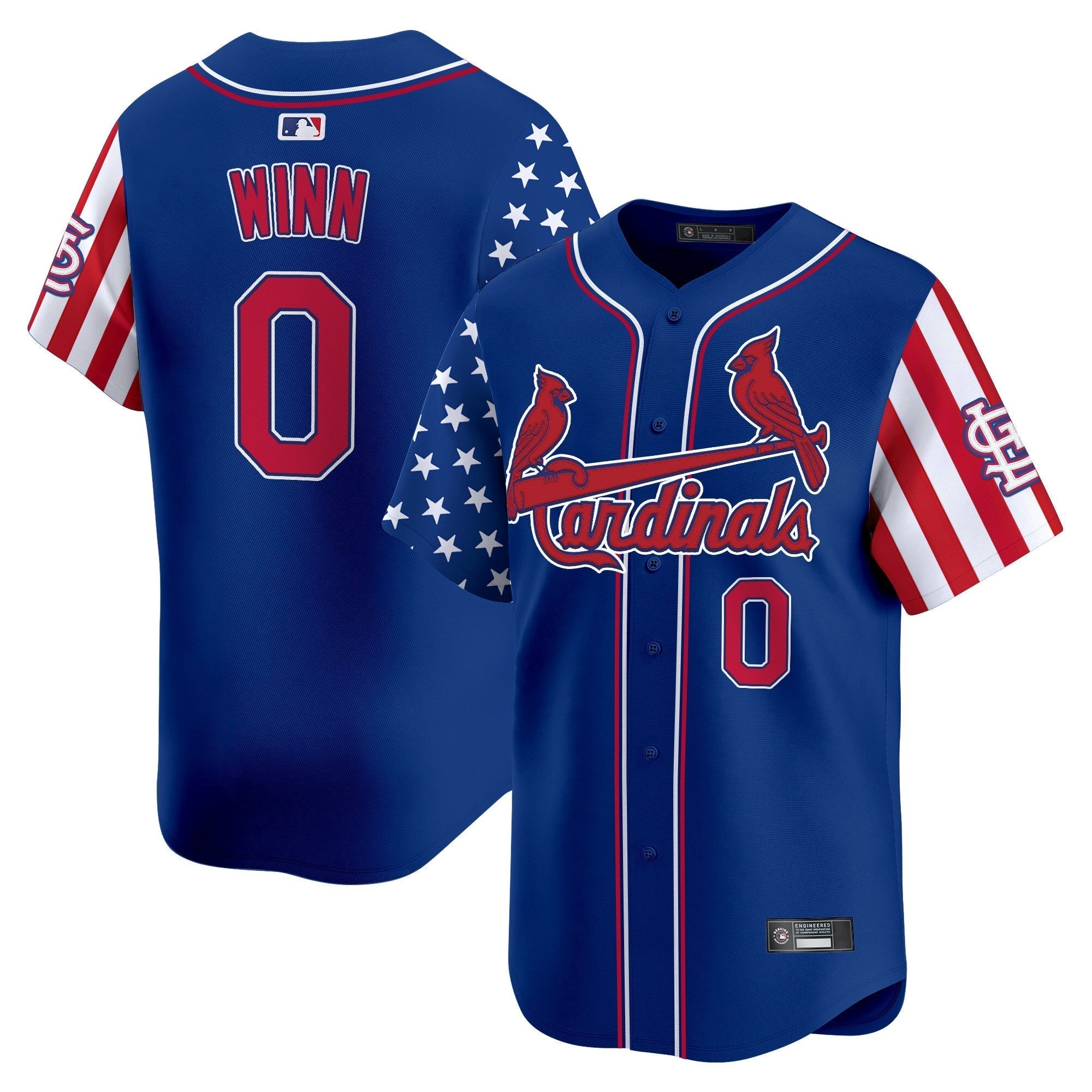 STL 2025 Independence Day Vapor Premier Limited Jersey V2 - Stitched