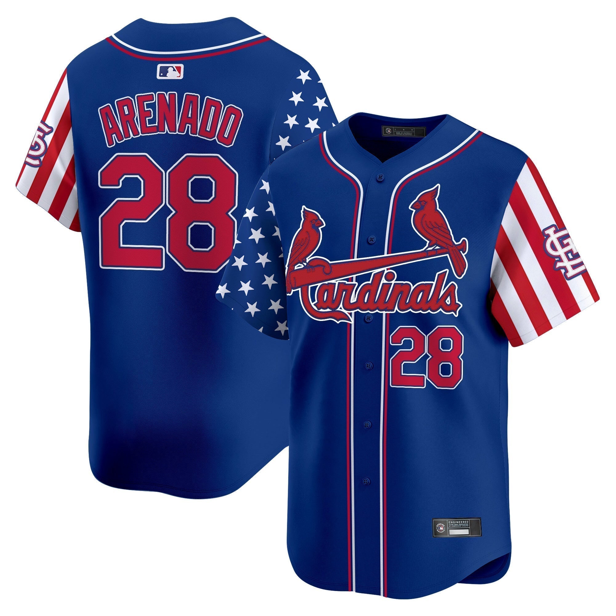 STL 2025 Independence Day Vapor Premier Limited Jersey V2 - Stitched