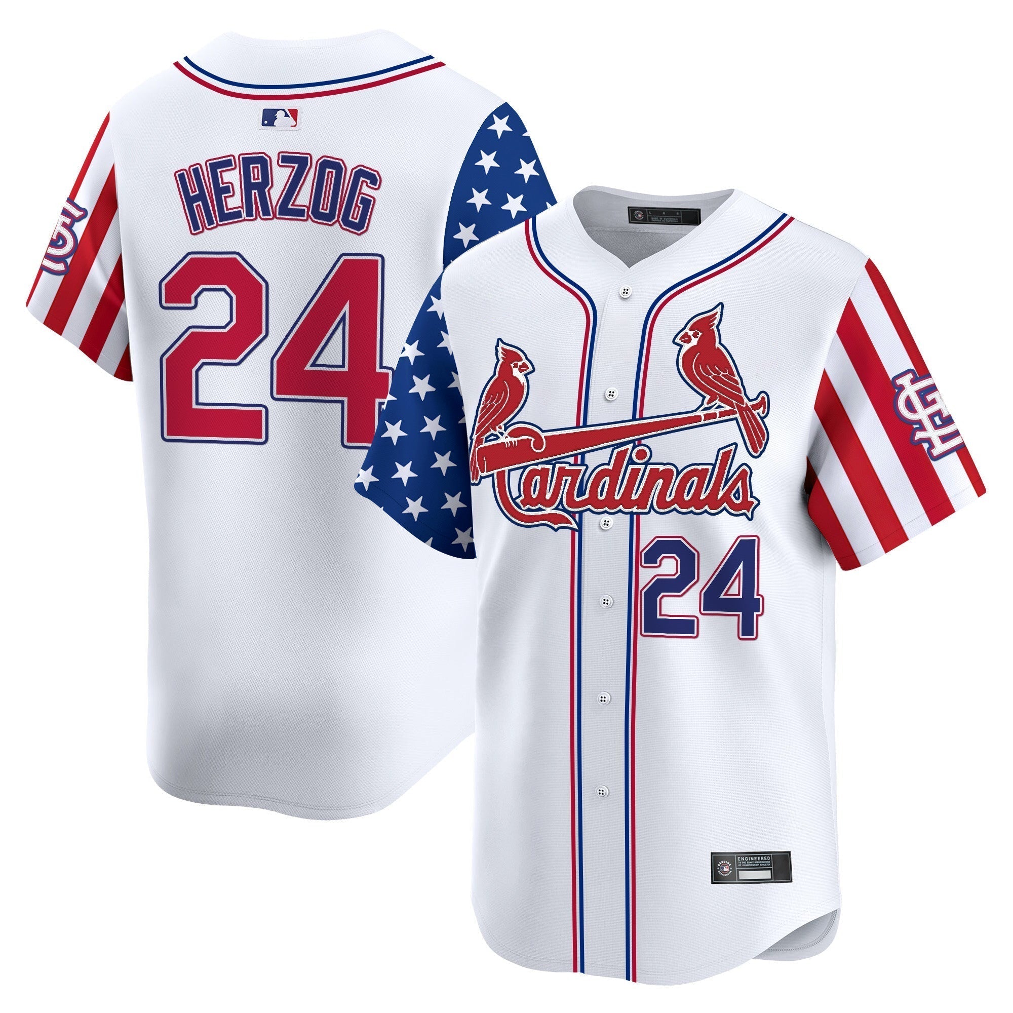 STL 2025 Independence Day Vapor Premier Limited Jersey V2 - Stitched