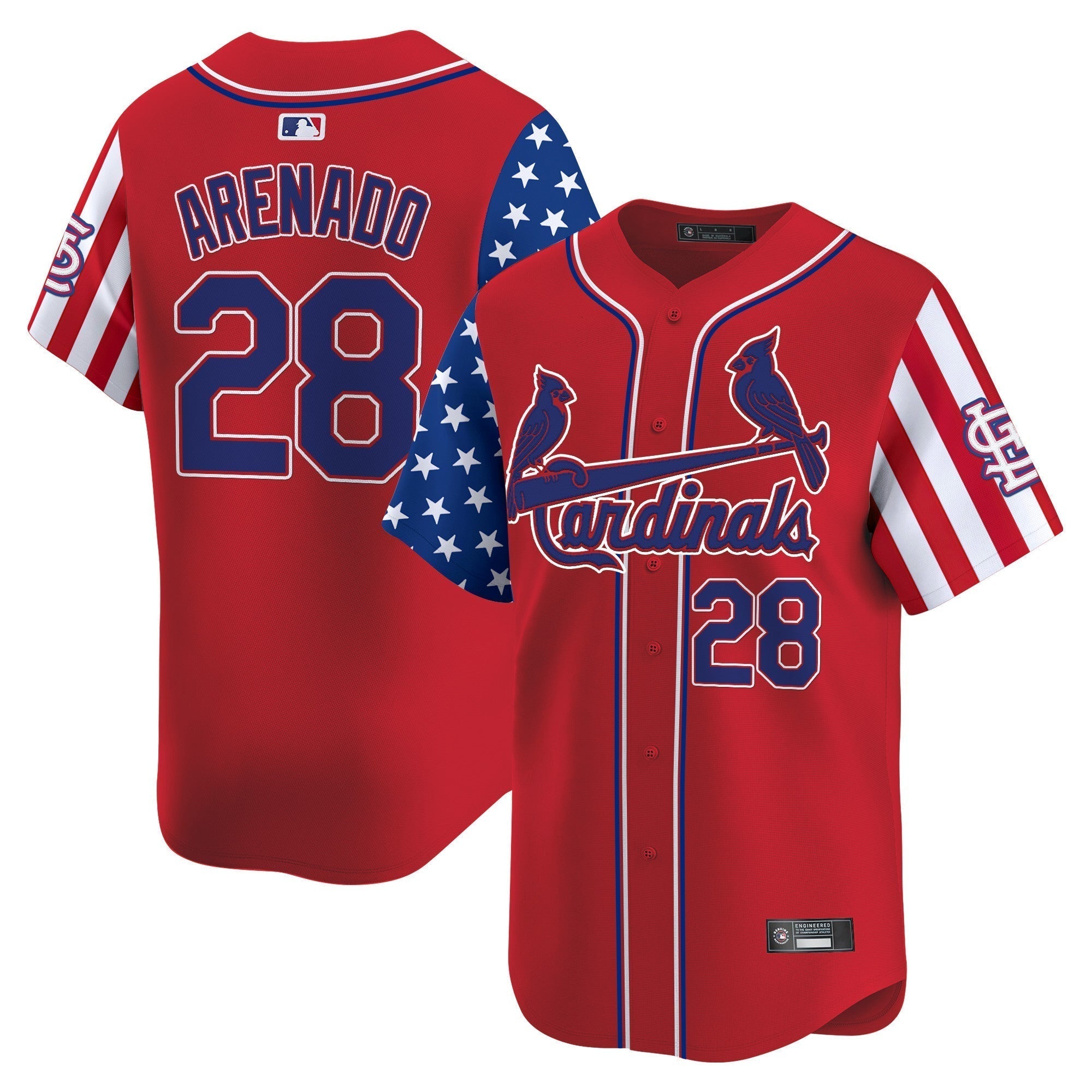 STL 2025 Independence Day Vapor Premier Limited Jersey V2 - Stitched