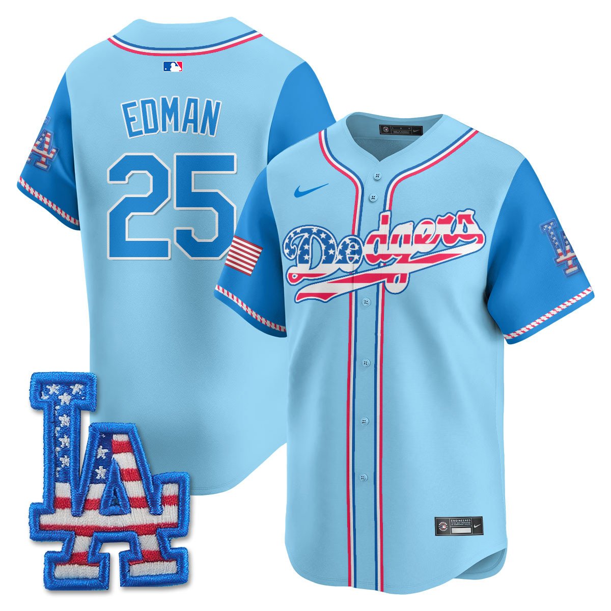 LAD 2025 Fourth of July Jersey - Stitched