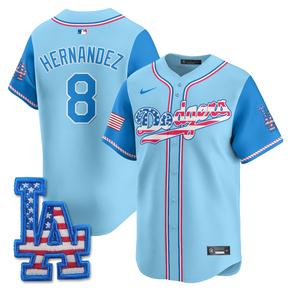 LAD 2025 Fourth of July Jersey - Stitched
