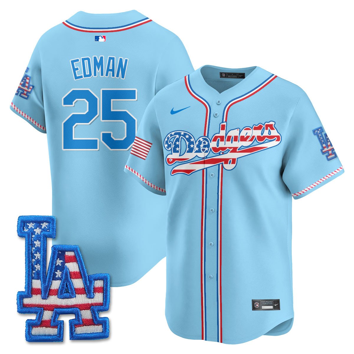 LAD 2025 Fourth of July Jersey - Stitched