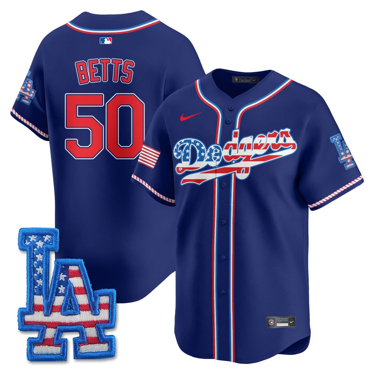 LAD 2025 Fourth of July Jersey - Stitched