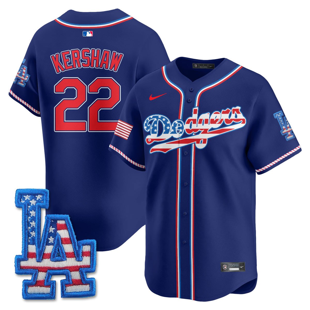 LAD 2025 Fourth of July Jersey - Stitched