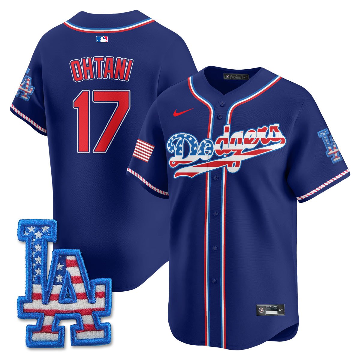 LAD 2025 Fourth of July Jersey - Stitched