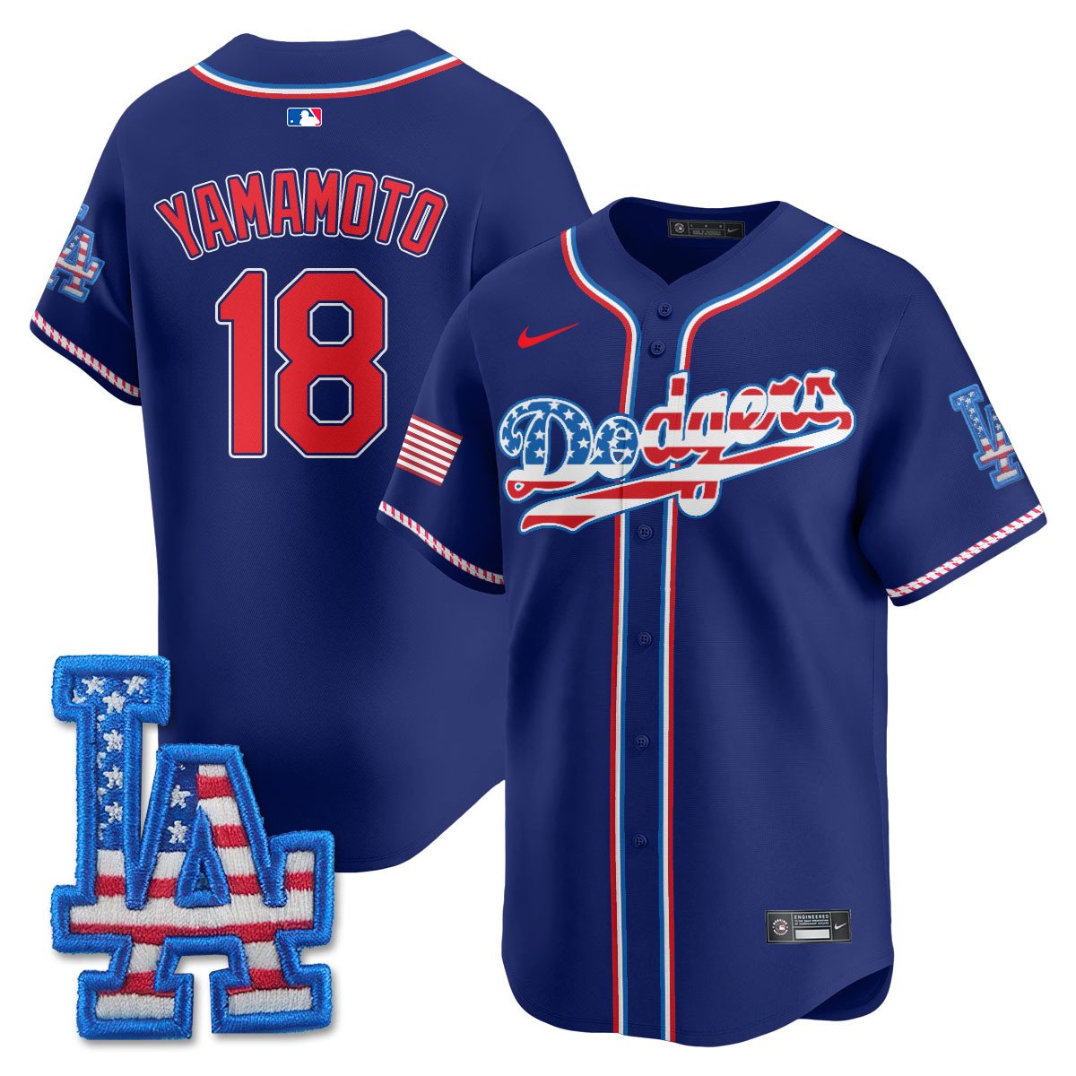 LAD 2025 Fourth of July Jersey - Stitched