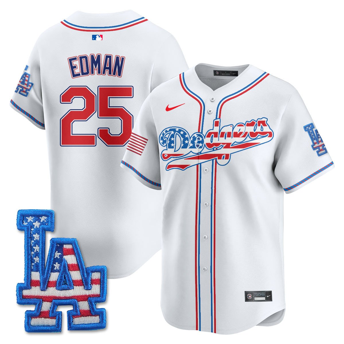 LAD 2025 Fourth of July Jersey - Stitched
