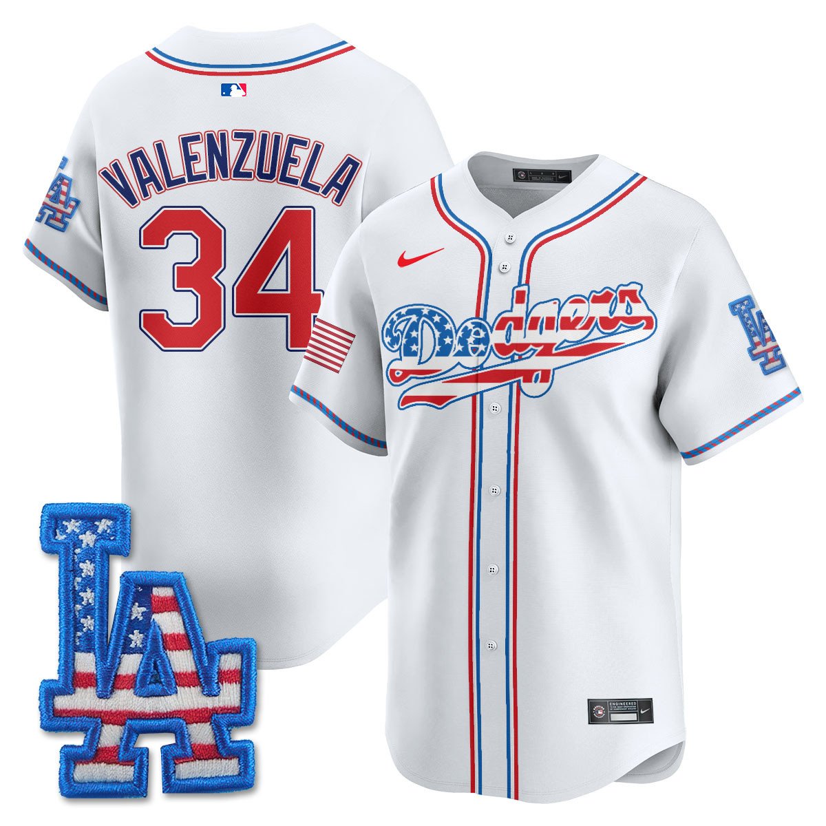 LAD 2025 Fourth of July Jersey - Stitched