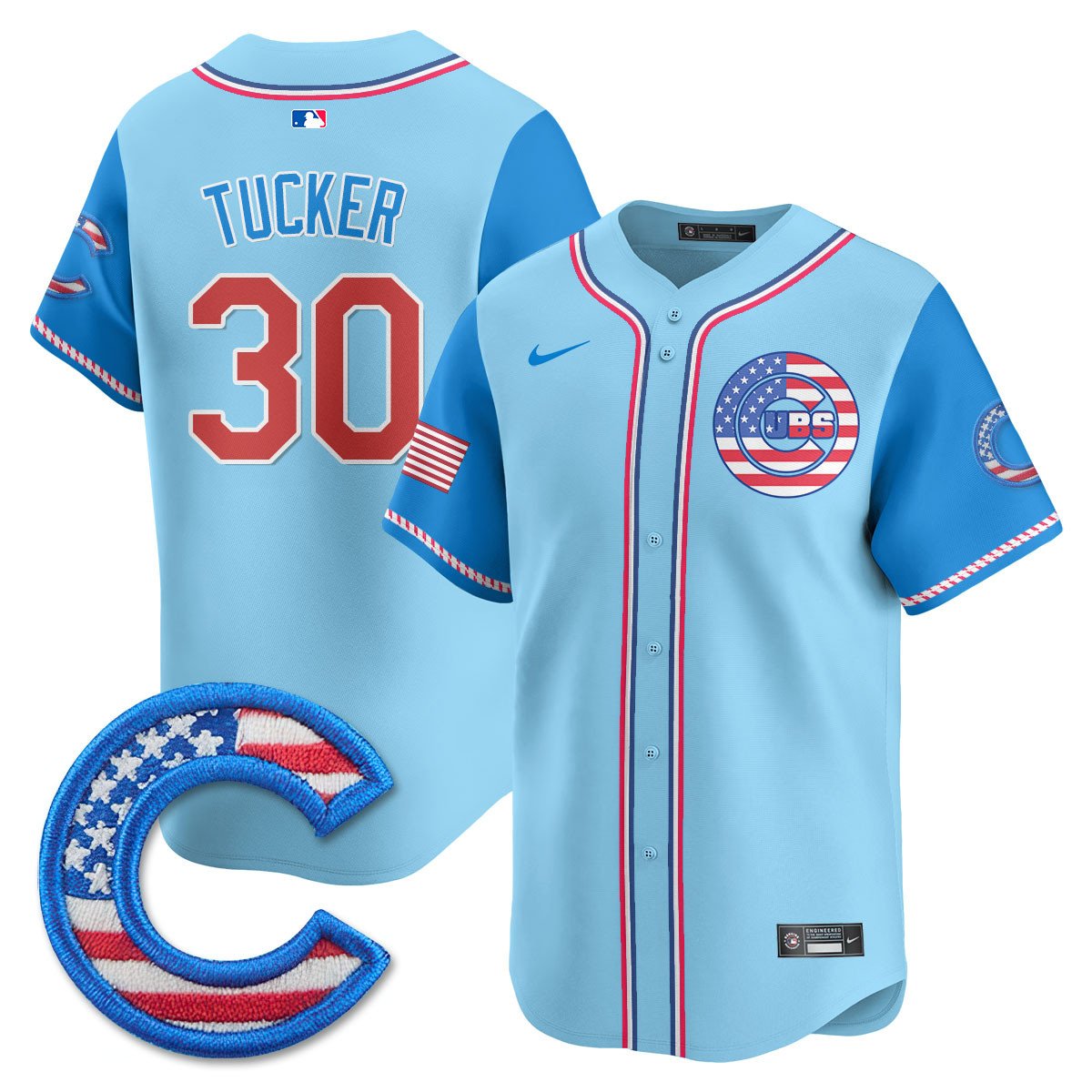 CHC 2025 Fourth of July Jersey - Stitched