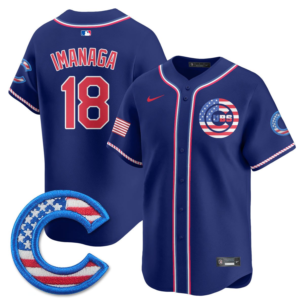 CHC 2025 Fourth of July Jersey - Stitched