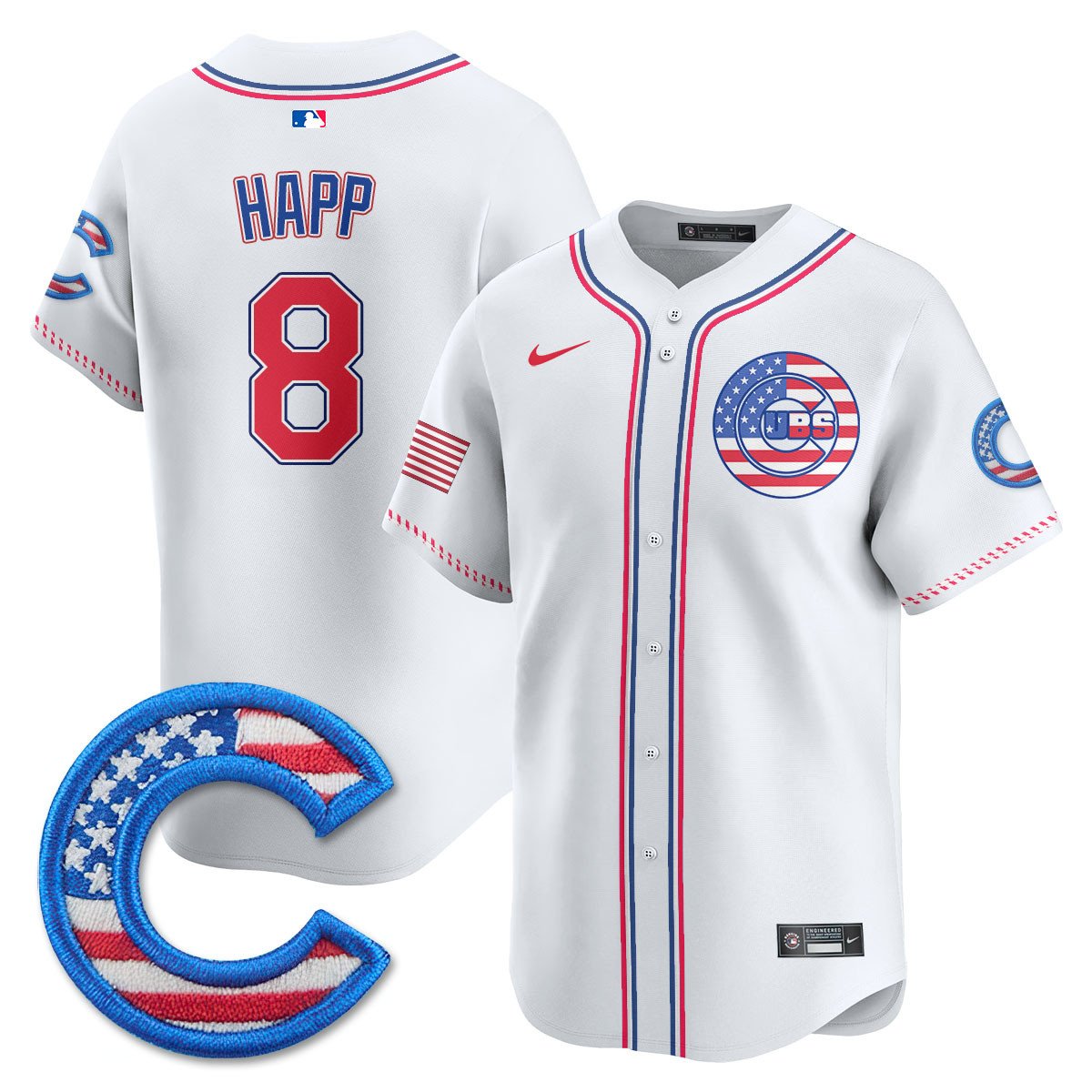 CHC 2025 Fourth of July Jersey - Stitched